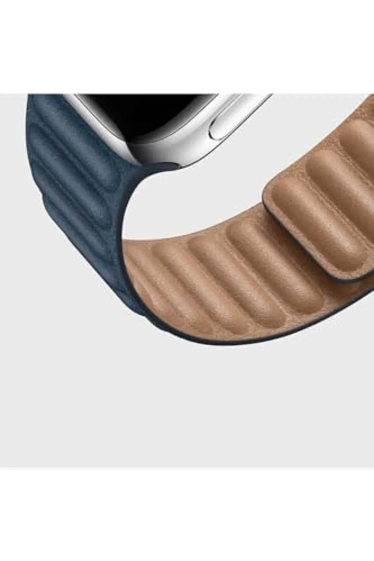 TTKTEKNOLOJİ 42mm İle Uyumlu KRD, 34 Deri Kordon, Lacivert TTKTEK