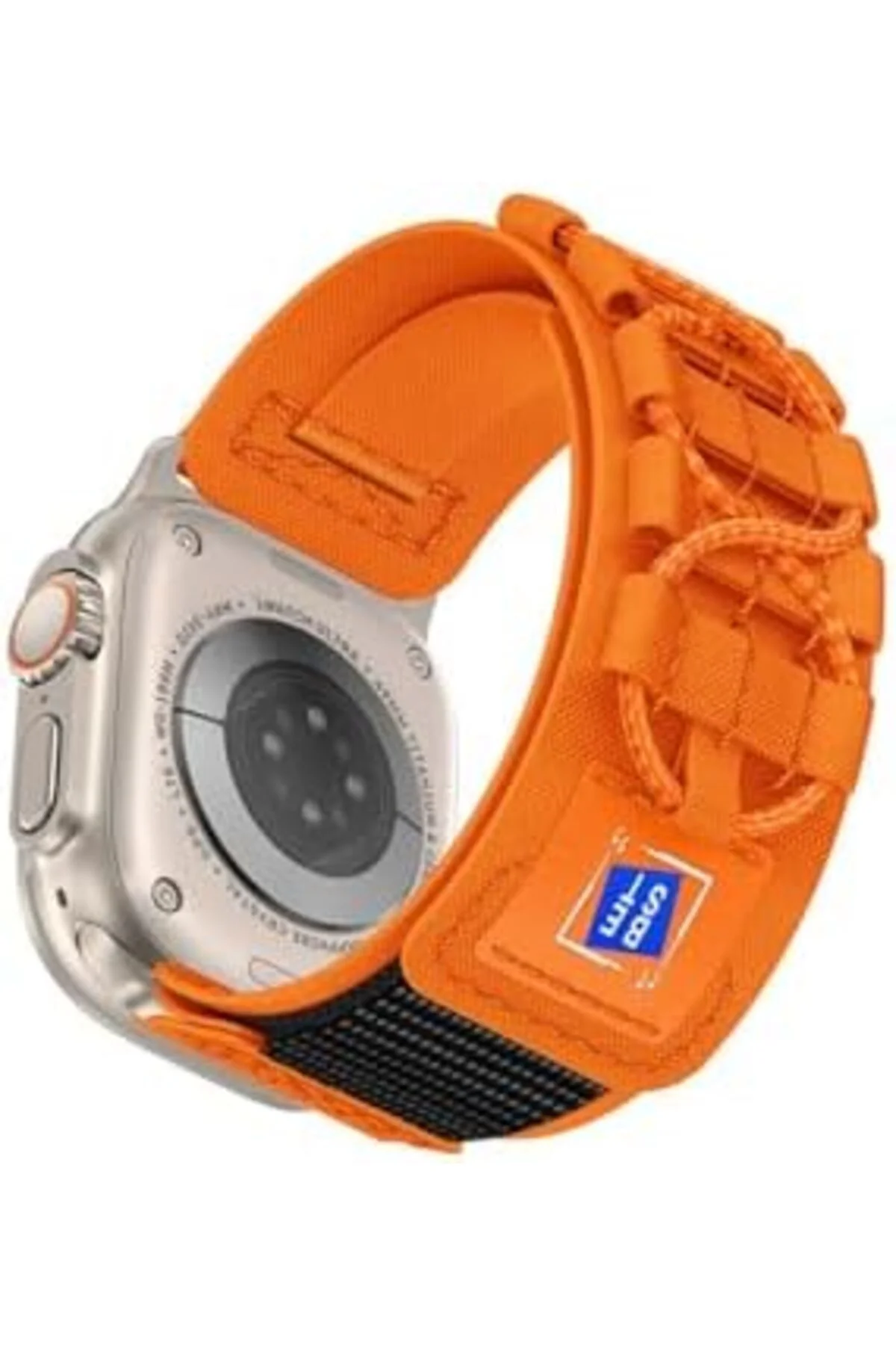 TTKTEKNOLOJİ 42mm İle Uyumlu CNS, KRD, 99 Hasır Kordon, Siyah TTK