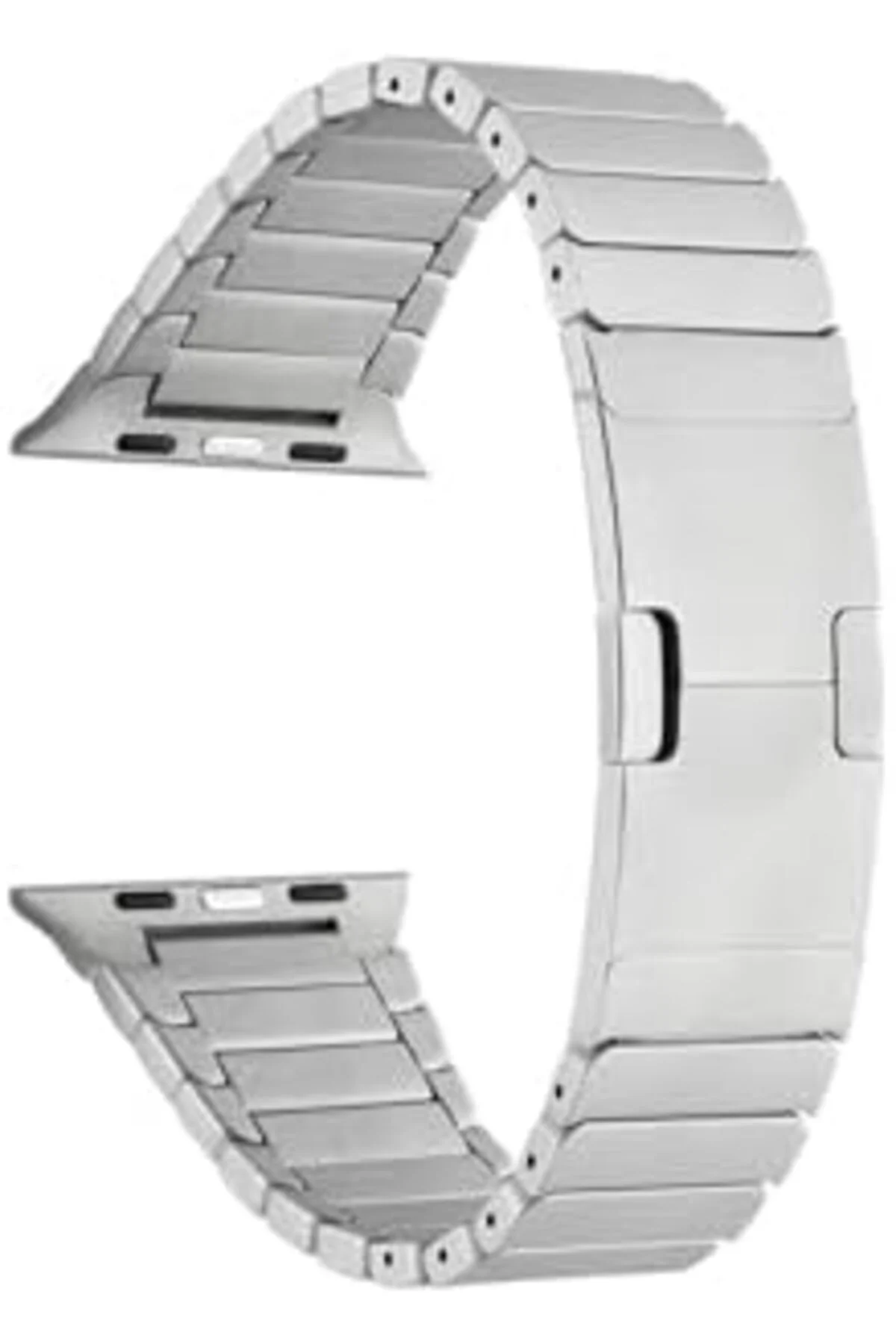 TTKTEKNOLOJİ 42mm İle Uyumlu KRD, 35 Metal Kordon, Gümüş TTKTEKNO