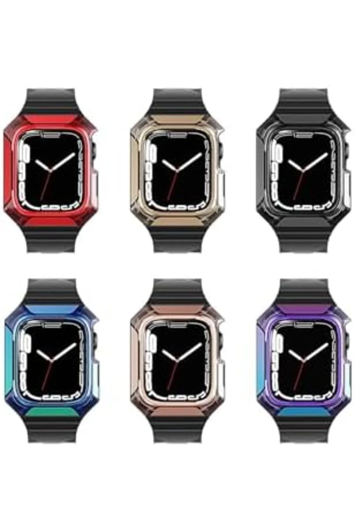 TTKTEKNOLOJİ 42mm İle Uyumlu KRD, 88 Sert PC Kasa Koruyuculu İle 