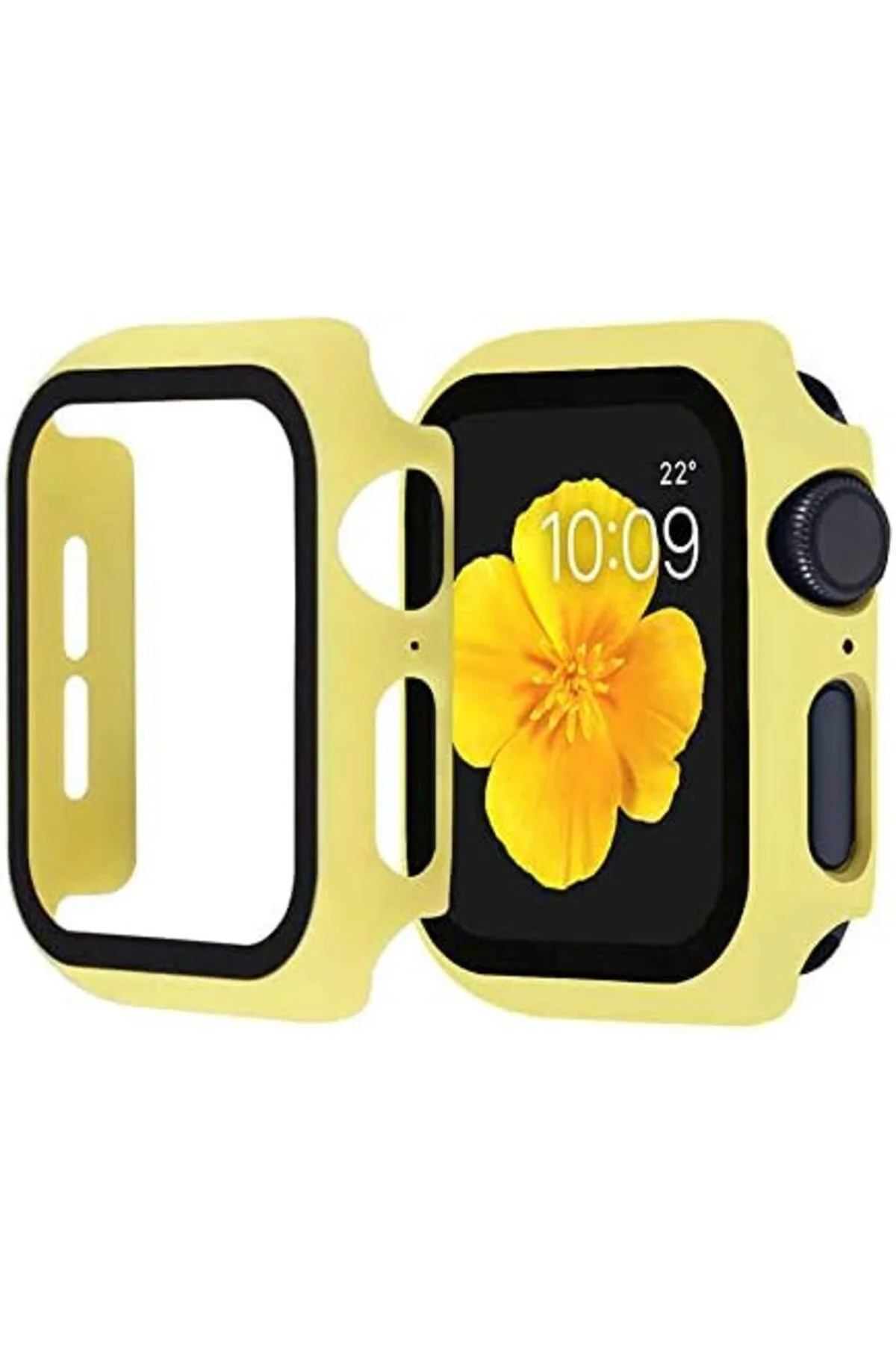 TTKTEKNOLOJİ 42mm ile uyumlu Full Kasa Korumalı Ekran Koruyucu Sa
