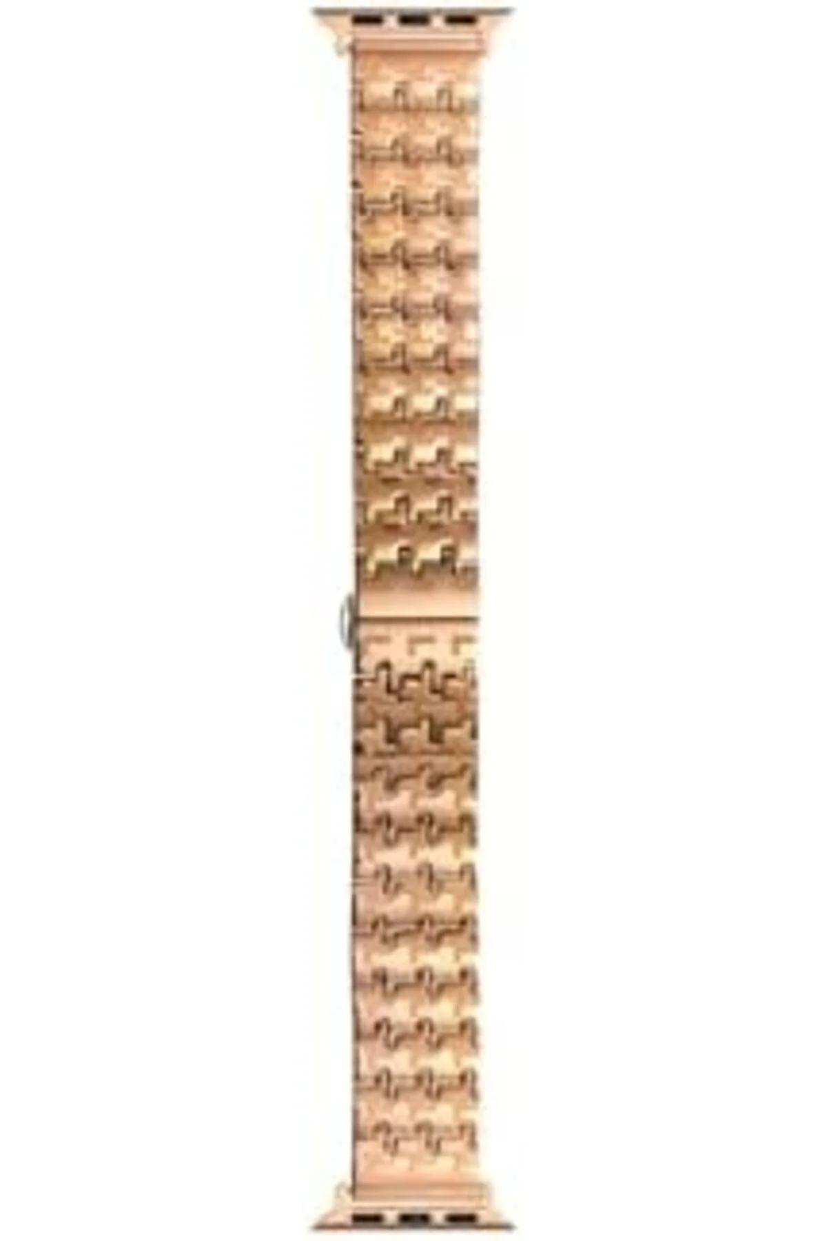 TTKTEKNOLOJİ 44mm İle Uyumlu KRD, 86 Metal Kordon, Rose TTKTEKNOL