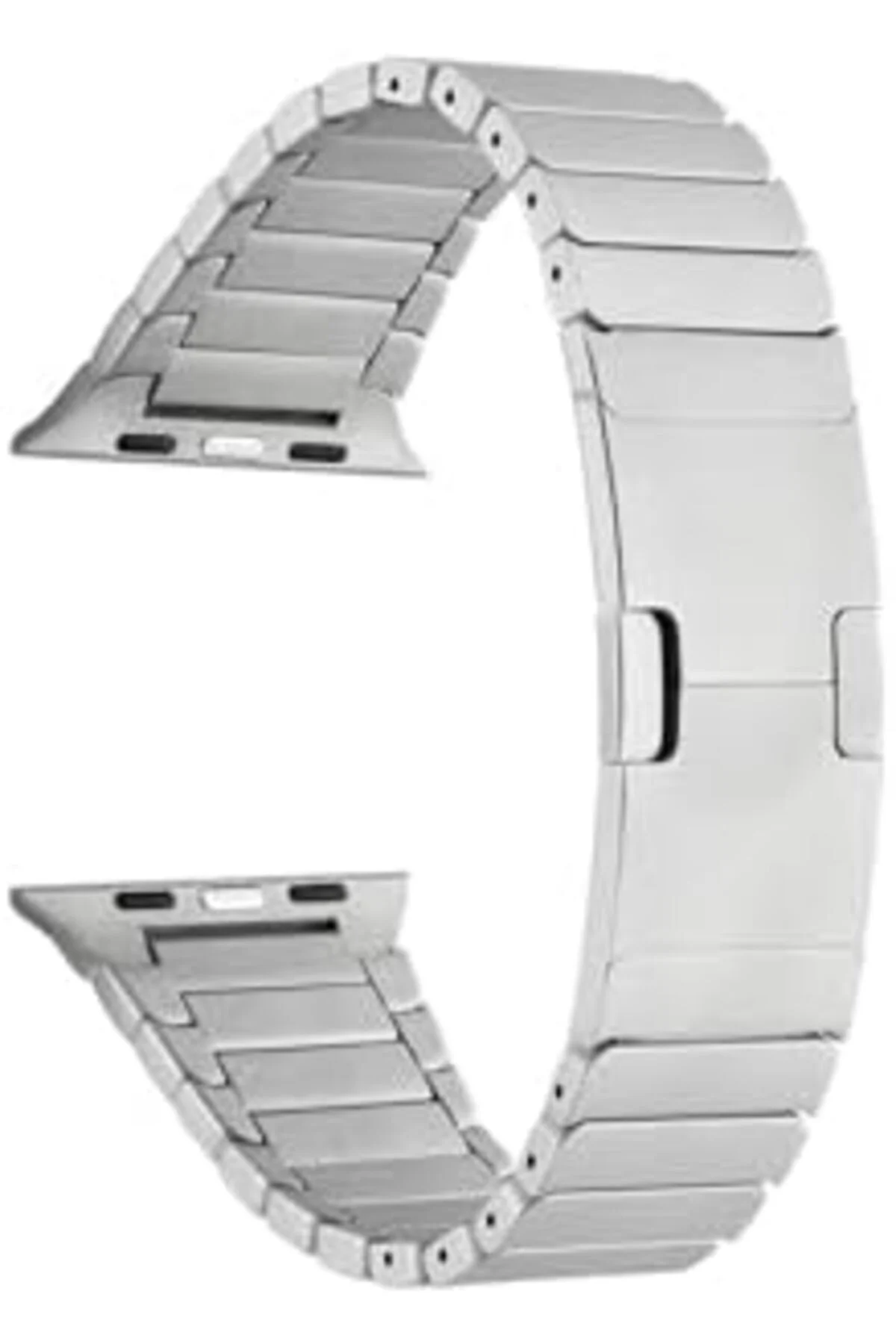 TTKTEKNOLOJİ 44mm İle Uyumlu KRD, 35 Metal Kordon, Gri TTKTEKNOLO