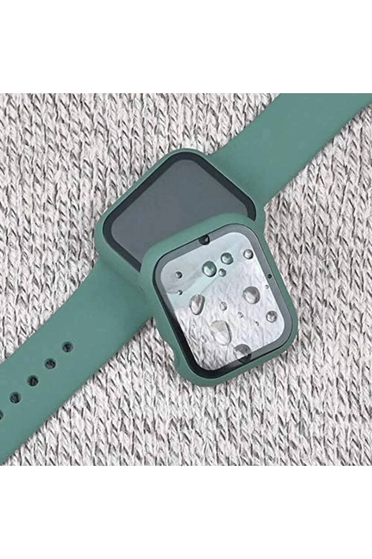 TTKTEKNOLOJİ 44mm ile uyumlu Full Kasa Korumalı Ekran Koruyucu Gü