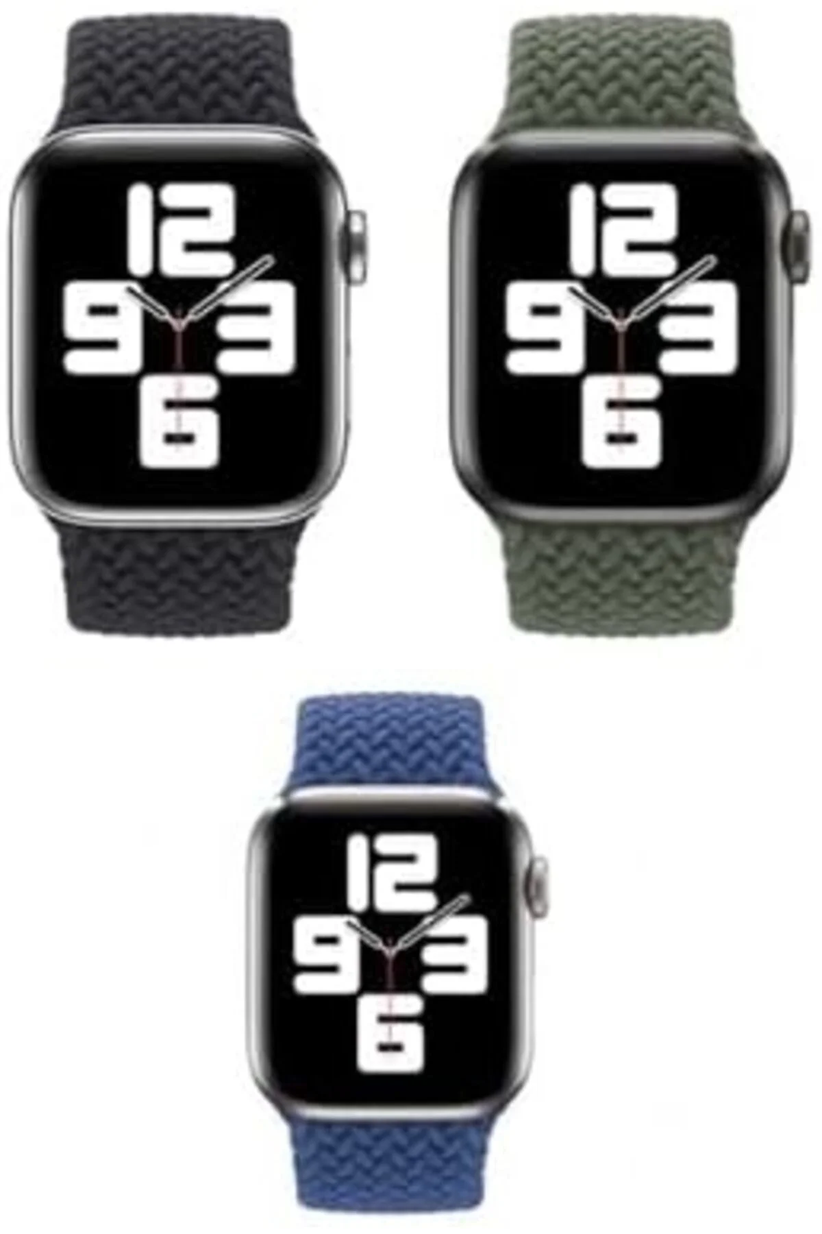 TTKTEKNOLOJİ 44mm İle Uyumlu KRD, 32 Small Kordon, Yeşil TTKTEKNO
