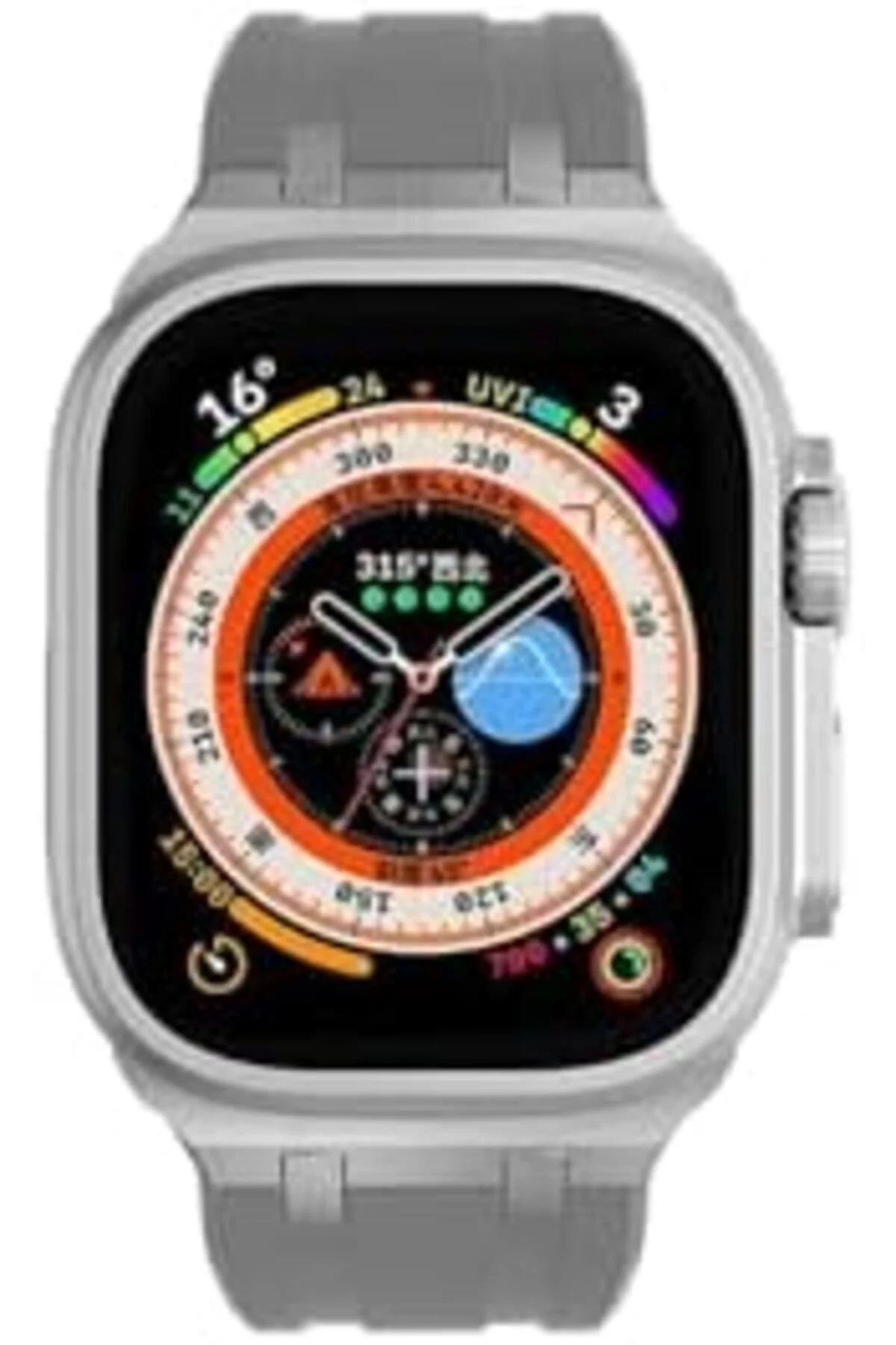 TTKTEKNOLOJİ 44mm İle Uyumlu KRD, 89 İle Uyumlu Kordon, Lacivert 