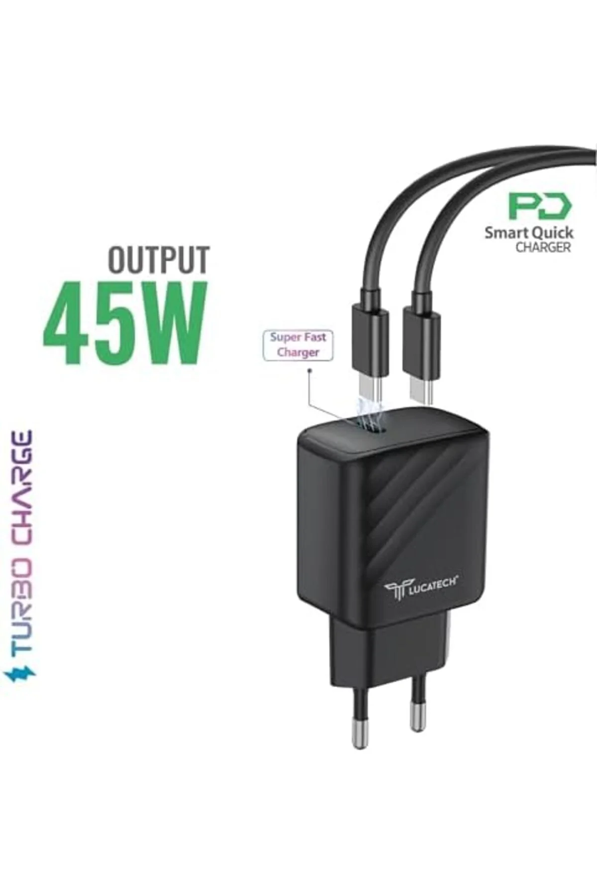 TTKTEKNOLOJİ 45W Super Type-C Şarj Aleti – Güçlü TTKTEKNOLOJİ 395
