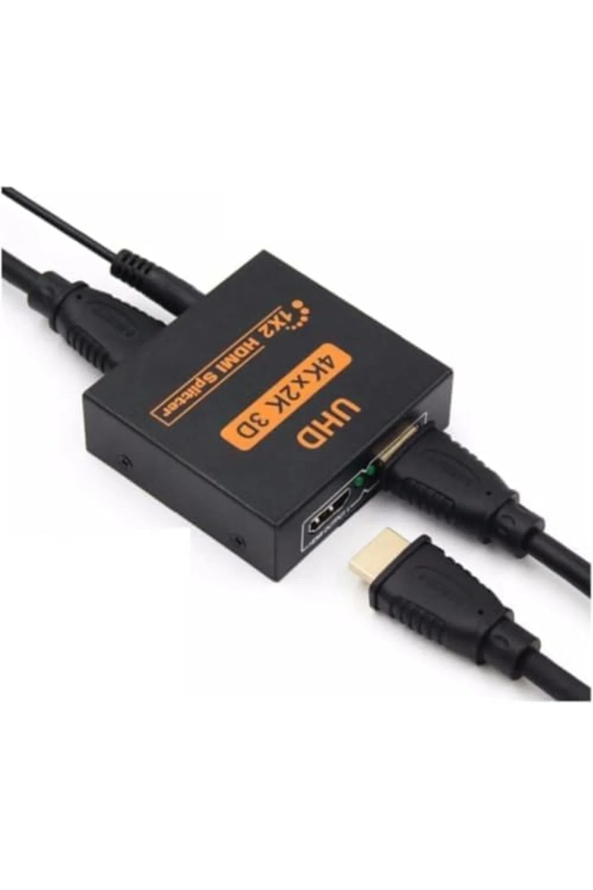 TTKTEKNOLOJİ 4K Ultra HD HDMI Splitter 1 Giriş 2 Çıkış HDMI Dağıt