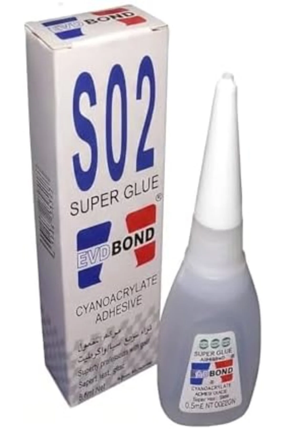 TTKTEKNOLOJİ 5 Adet S02 Yapıştırıcı (20 Gr) - Hızlı Kuruyan Çok A
