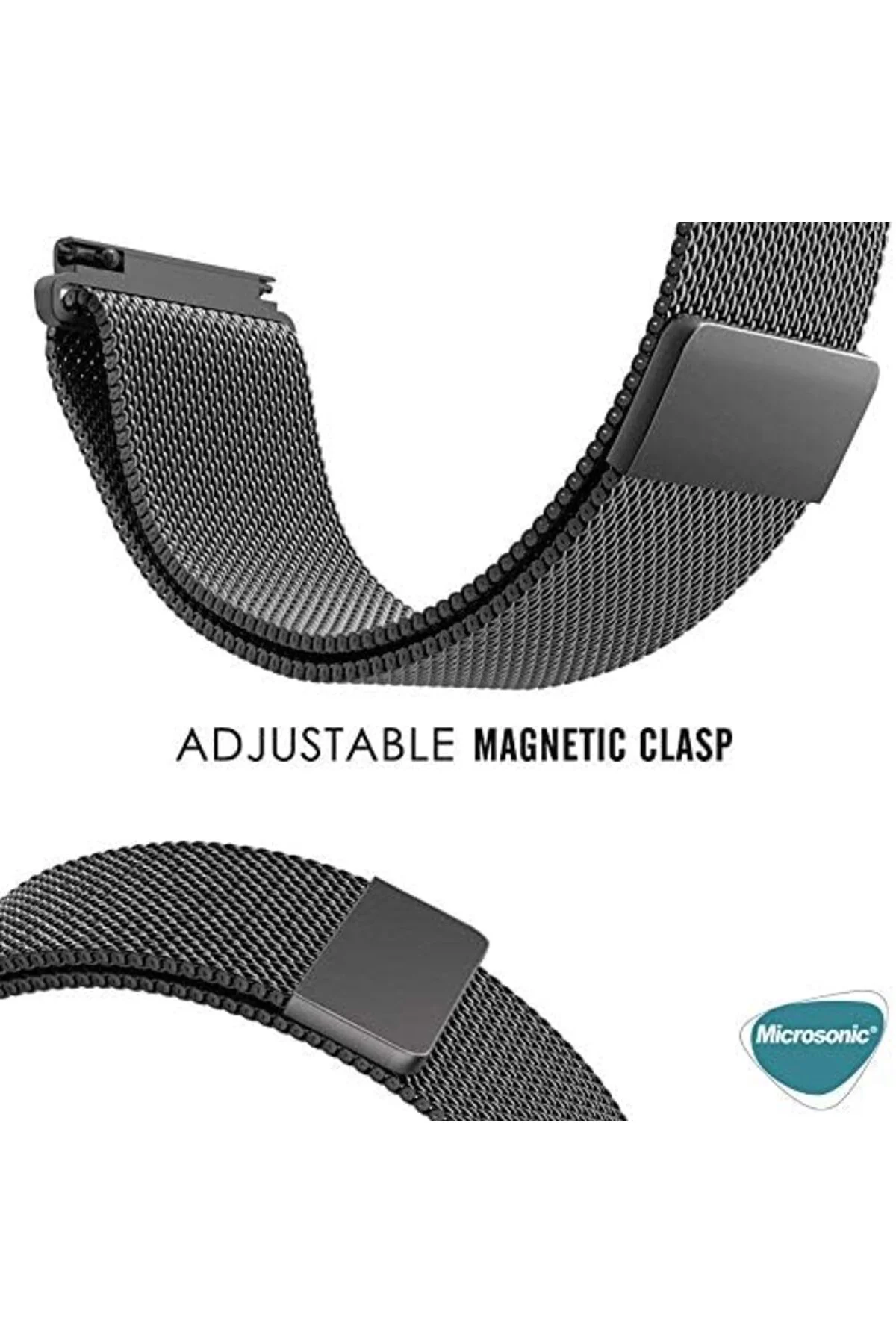 TTKTEKNOLOJİ 5 Milanese Loop Kordon (5 ile Uyumlu Kordon, Akıllı 