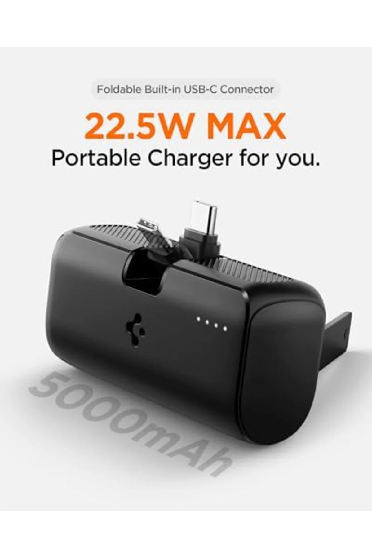 TTKTEKNOLOJİ 5000 mAh Ultra Mini 22.5W USB-C Giriş/Çıkış Hızlı Şa