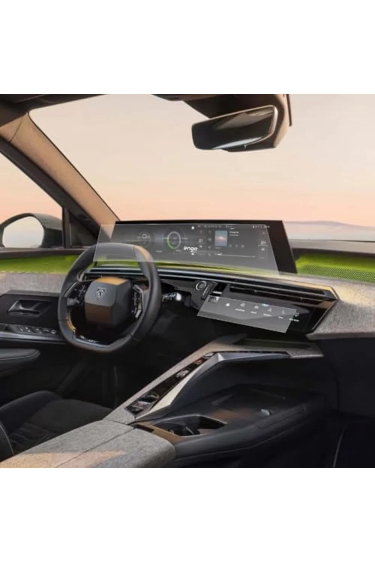 TTKTEKNOLOJİ 5008 GT Mat Ekran Koruyucu 21 inç i-Cockpit ve Klima
