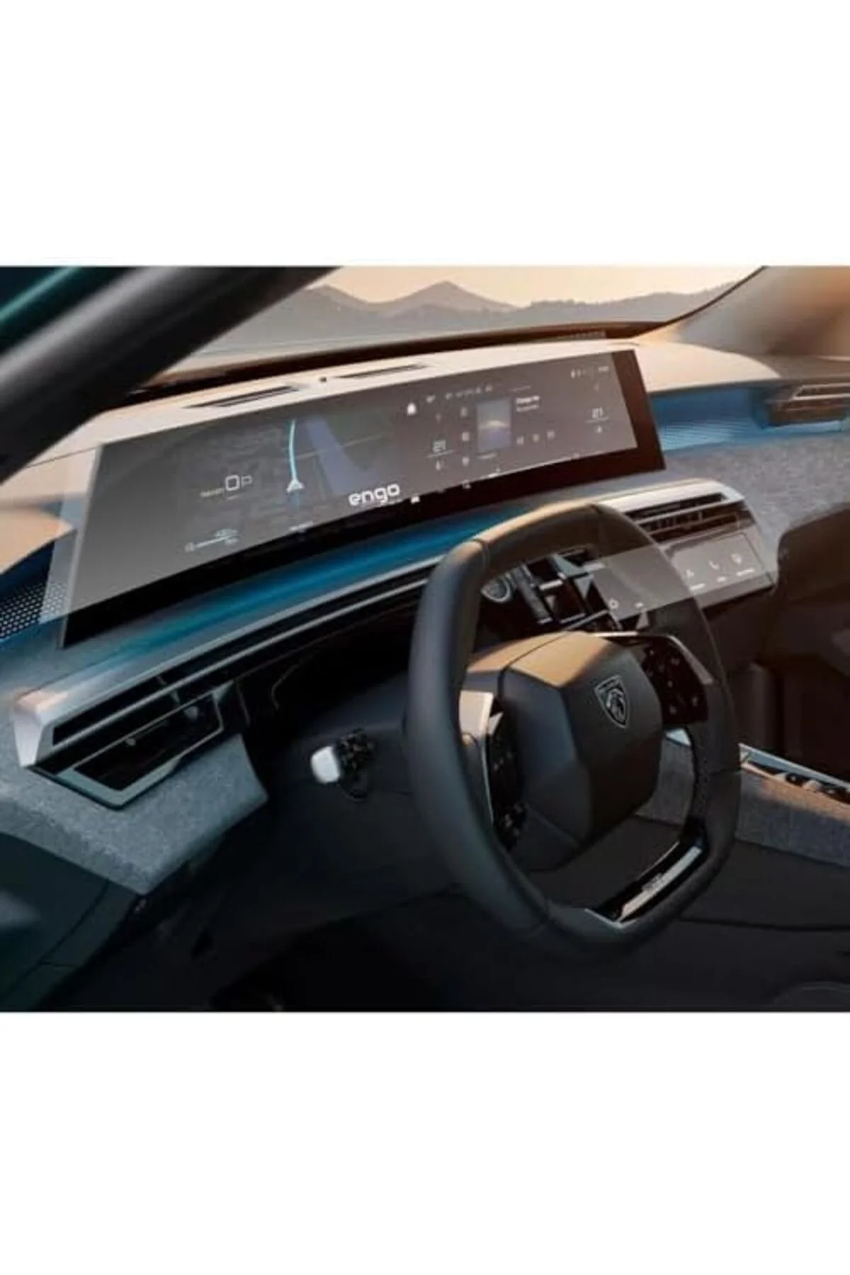 TTKTEKNOLOJİ 5008 GT Mat Ekran Koruyucu 21 inç i-Cockpit ve Klima