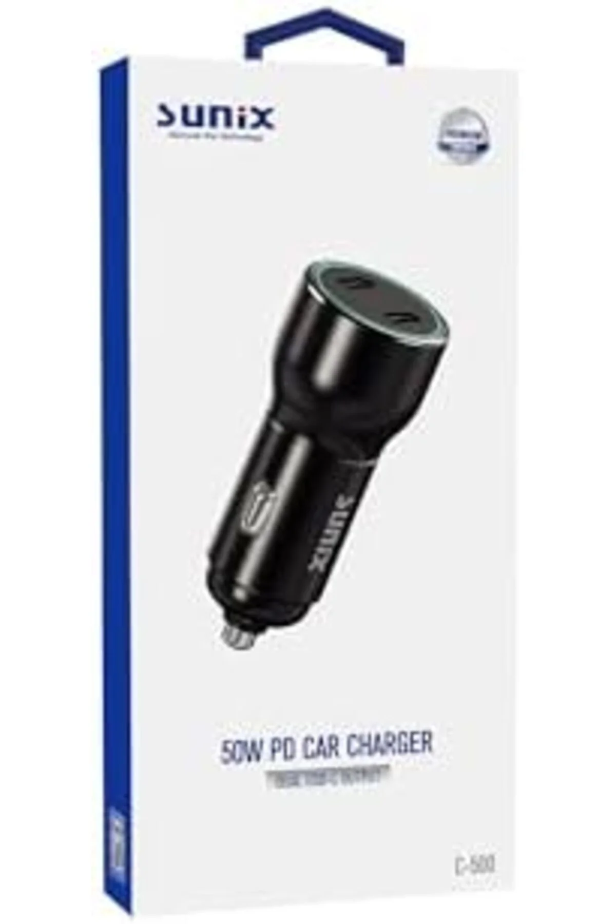 TTKTEKNOLOJİ 50W PD Çift USB-C Çıkışlı Araç Şarj Cihazı Başlık C-