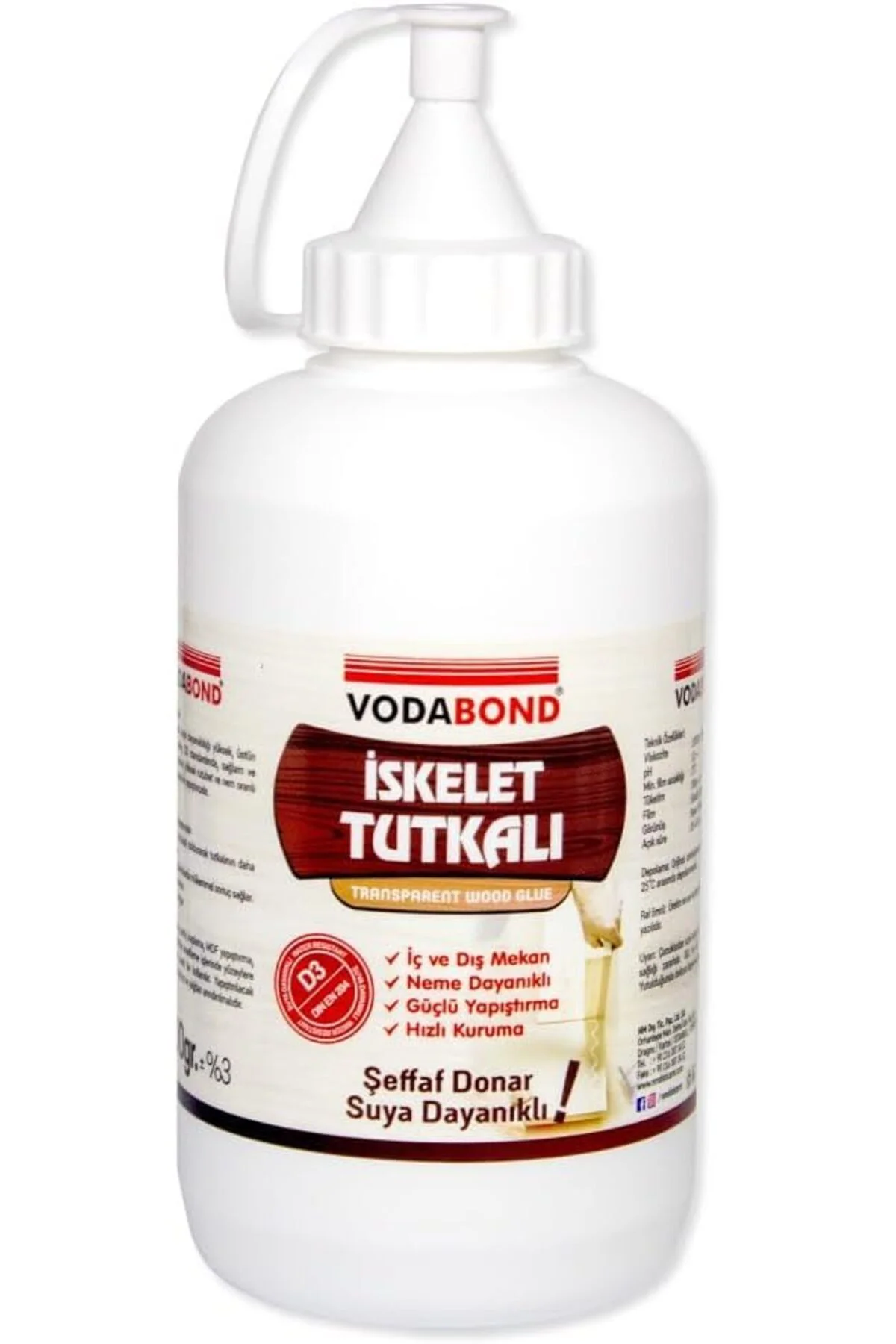 TTKTEKNOLOJİ 53.03.034 İskelet Tutkalı 600g, Şeffaf KRK 395519 TTKTEKNOLOJİ 53.03.034 İskelet Tutkalı 600g, Şeffaf KRK 395519