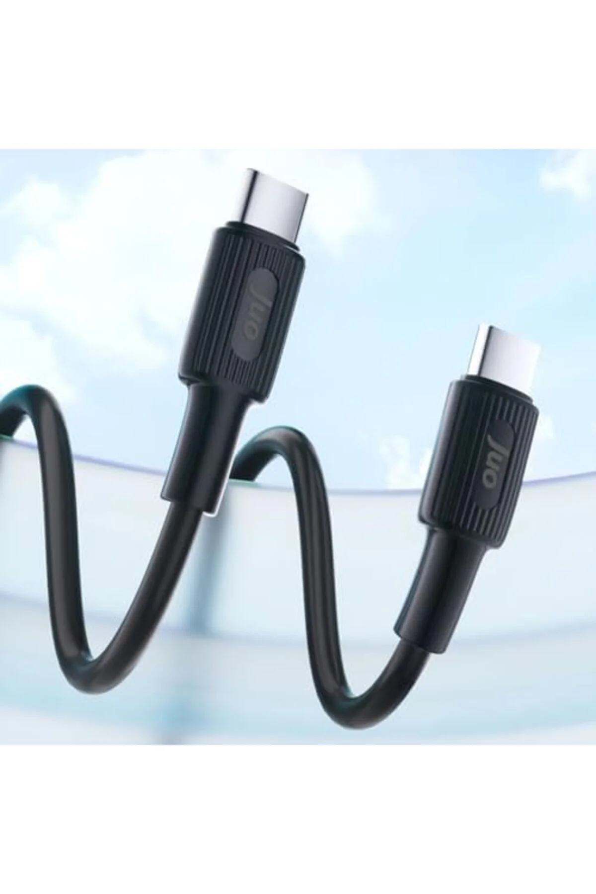 TTKTEKNOLOJİ 60W USB Type-C to Type-C Silikon Hızlı Şarj ve Data 