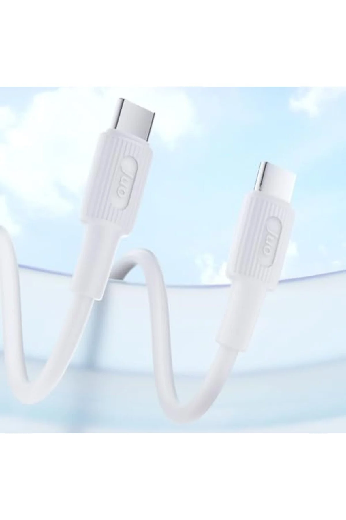 TTKTEKNOLOJİ 60W USB Type-C to Type-C Silikon Hızlı Şarj ve Data 