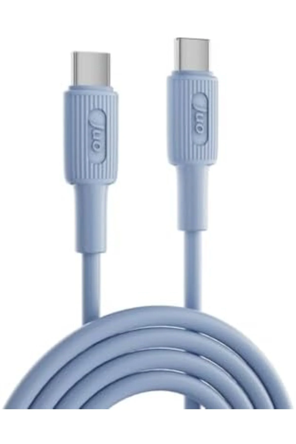 TTKTEKNOLOJİ 60W USB Type-C to Type-C Silikon Hızlı Şarj ve Data TTKTEKNOLOJİ 60W USB Type-C to Type-C Silikon Hızlı Şarj ve Data