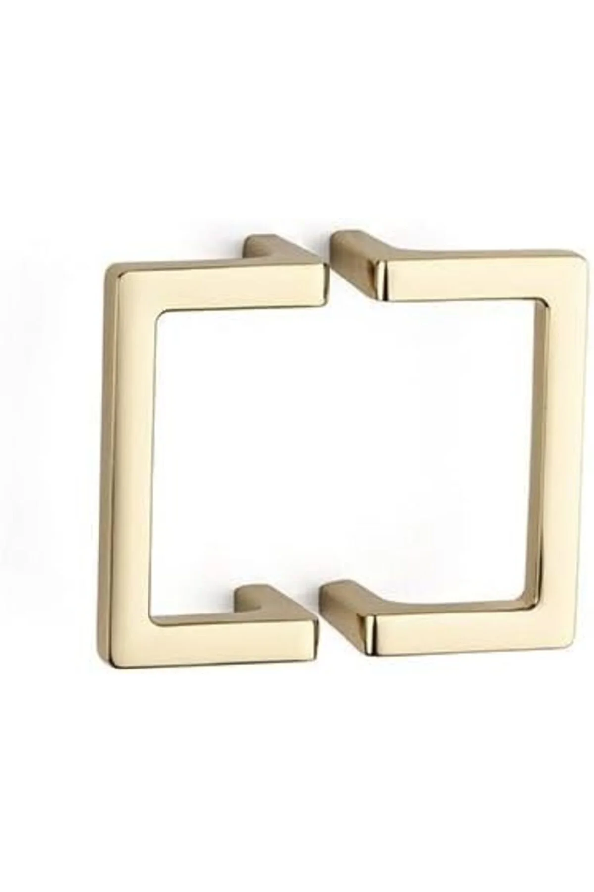 TTKTEKNOLOJİ 64 mm altın rengi Modern Kulp yarım tek adet KRK 395