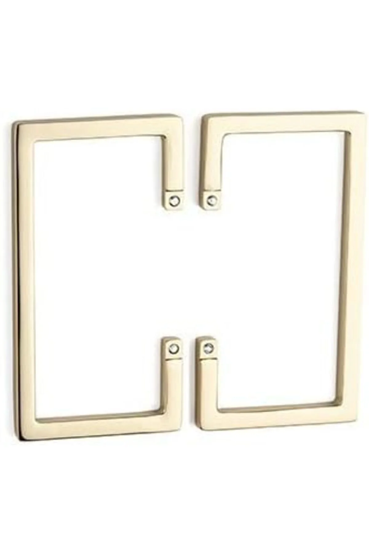 TTKTEKNOLOJİ 64 mm altın rengi Modern Kulp tek adet yarım KRK 395