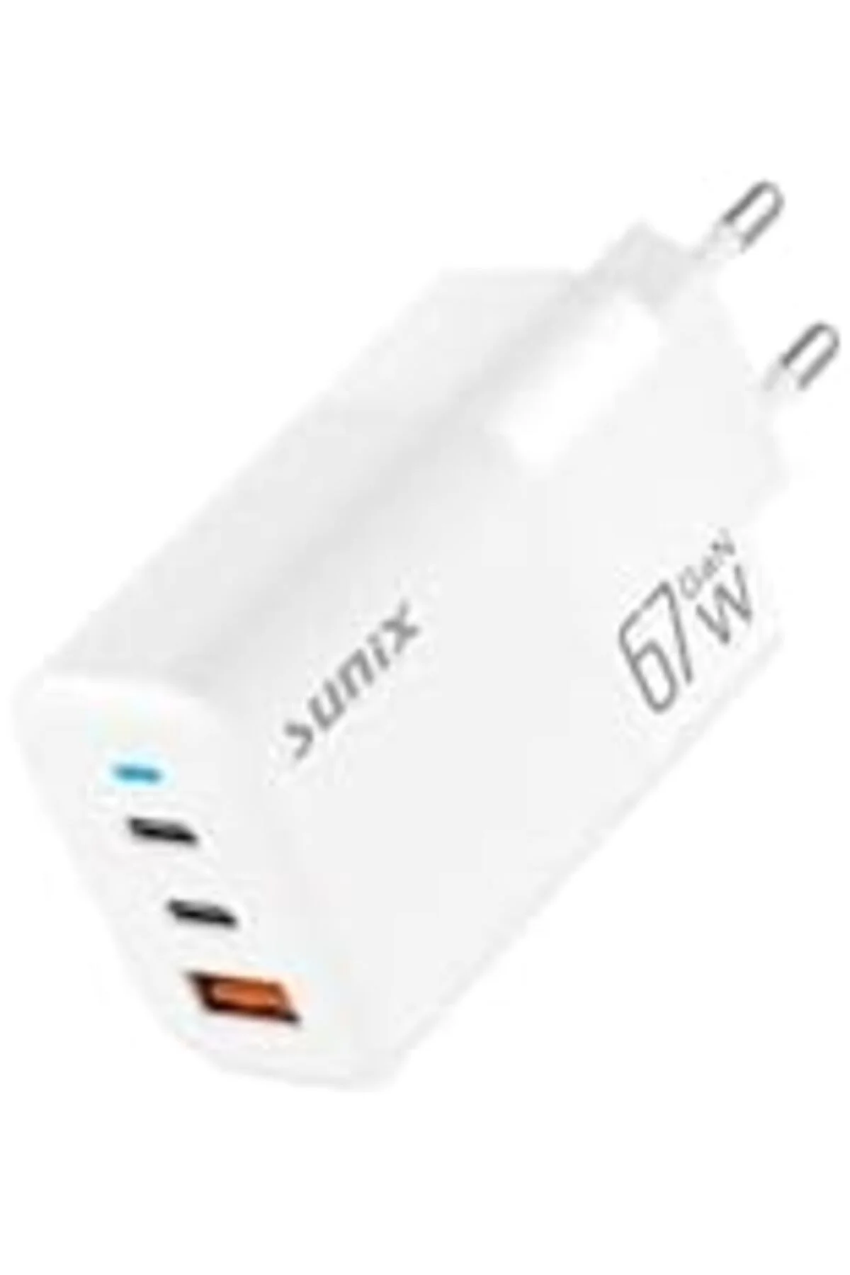 TTKTEKNOLOJİ 65W Gan Teknoloji 2X Usb-C Ve Usb-A Şarj Adaptörü S-