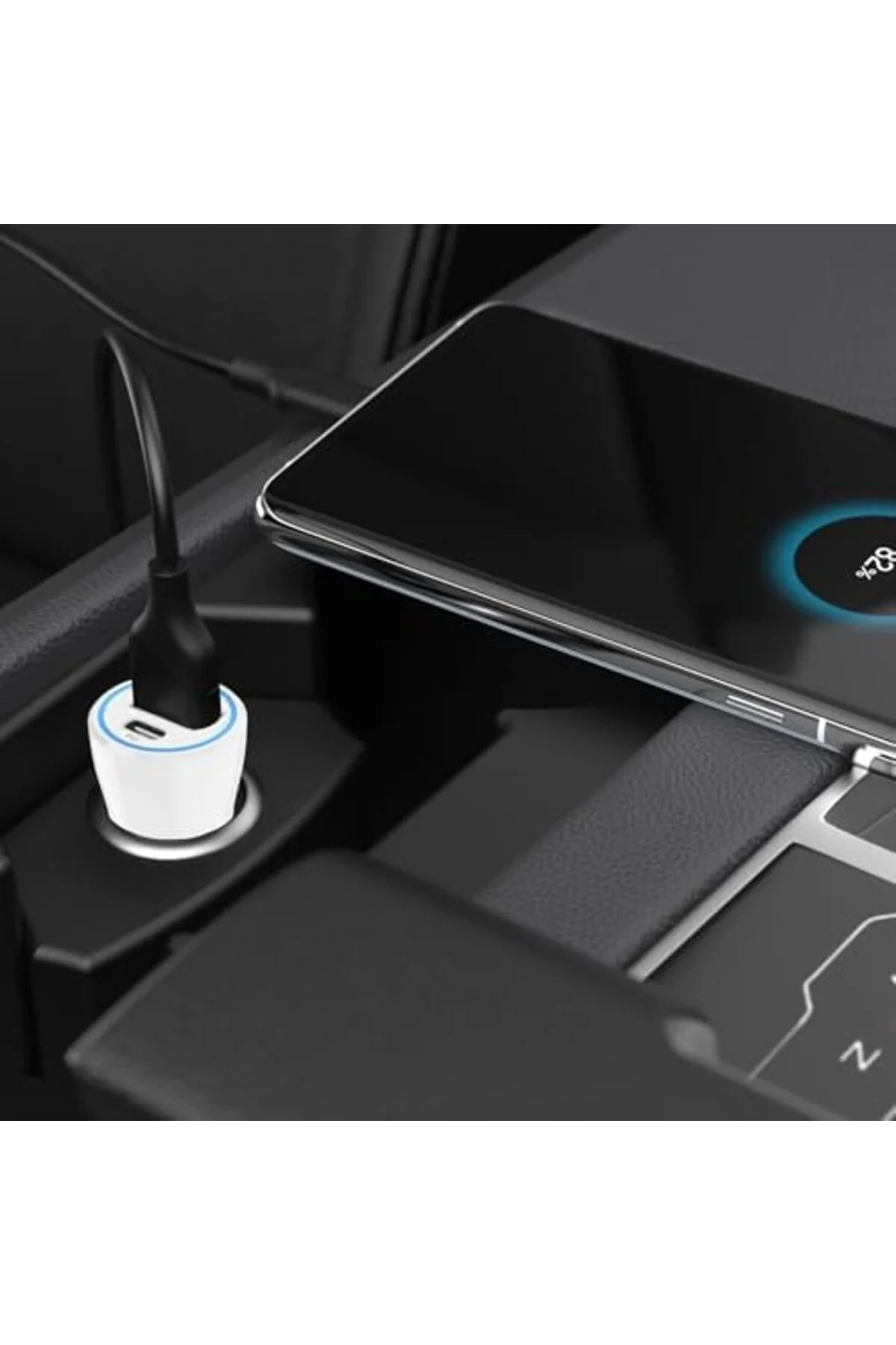 TTKTEKNOLOJİ 67W Ultra Hızlı Çift Port Araç Şarj Başlığı TTKTEKNO
