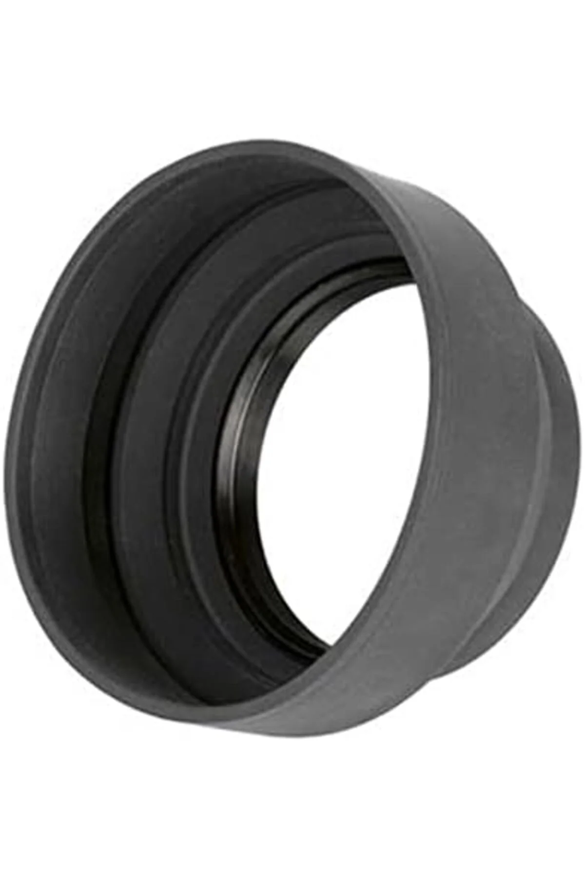 TTKTEKNOLOJİ 72mm Üç Kademeli Kauçuk Parasoley, Lens Hood TTKTEKN