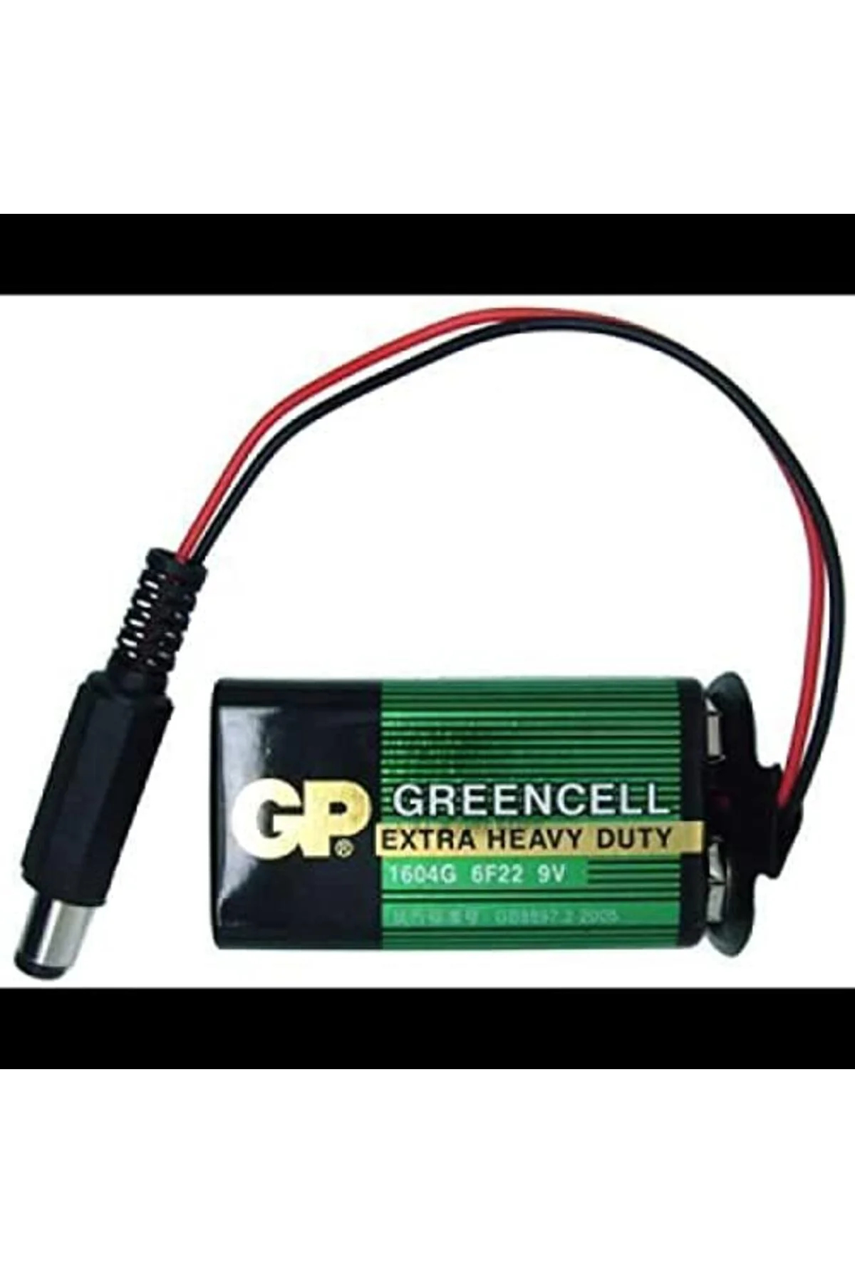 TTKTEKNOLOJİ 9 V Pil Barrel Dönüştürücü Kablo - 9 V to DC Barrel 