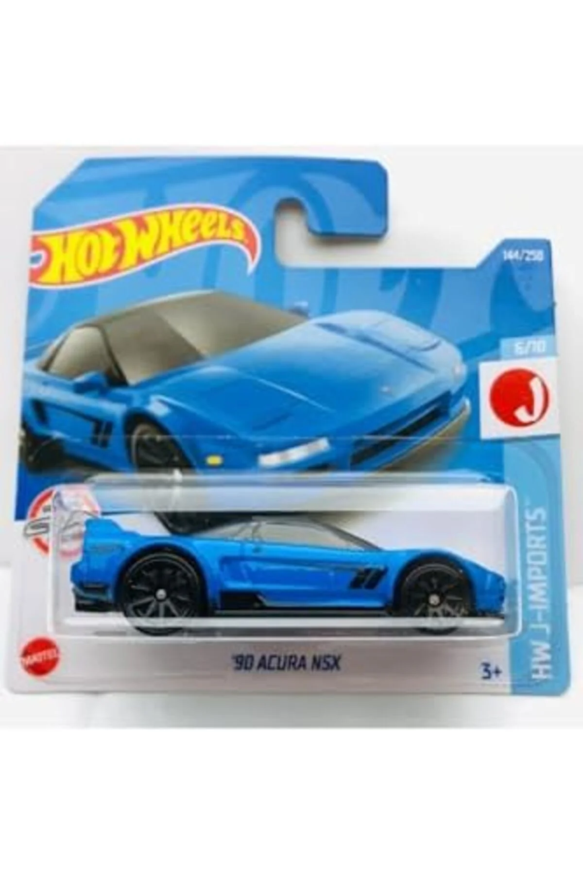 TTKTEKNOLOJİ 90 Acura Nsx Mavi 1:64 Ölçek Hotwheels Marka 6/10, O
