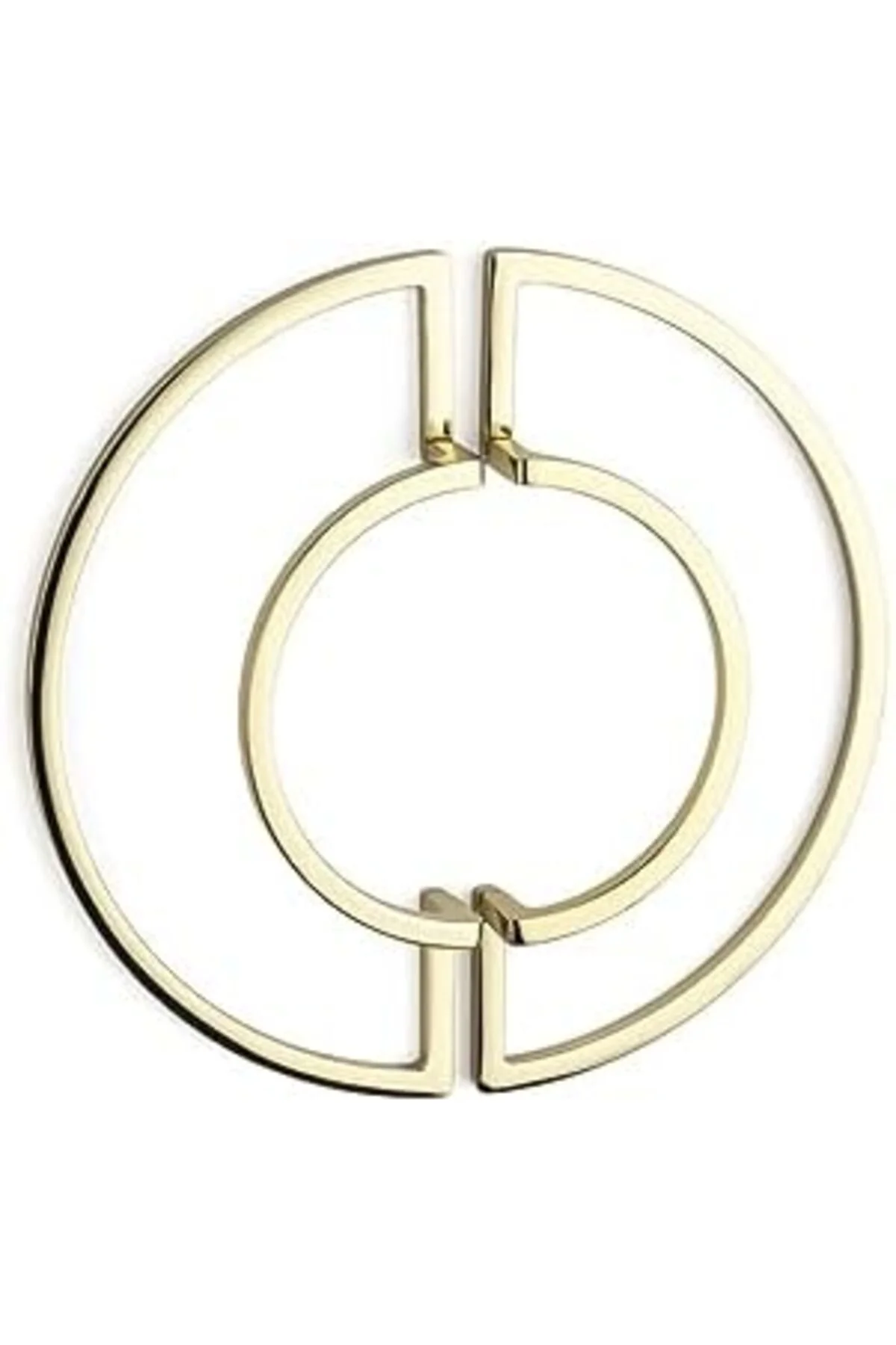 TTKTEKNOLOJİ 96 mm altın rengi Modern Kulp tek adet yarım KRK 395
