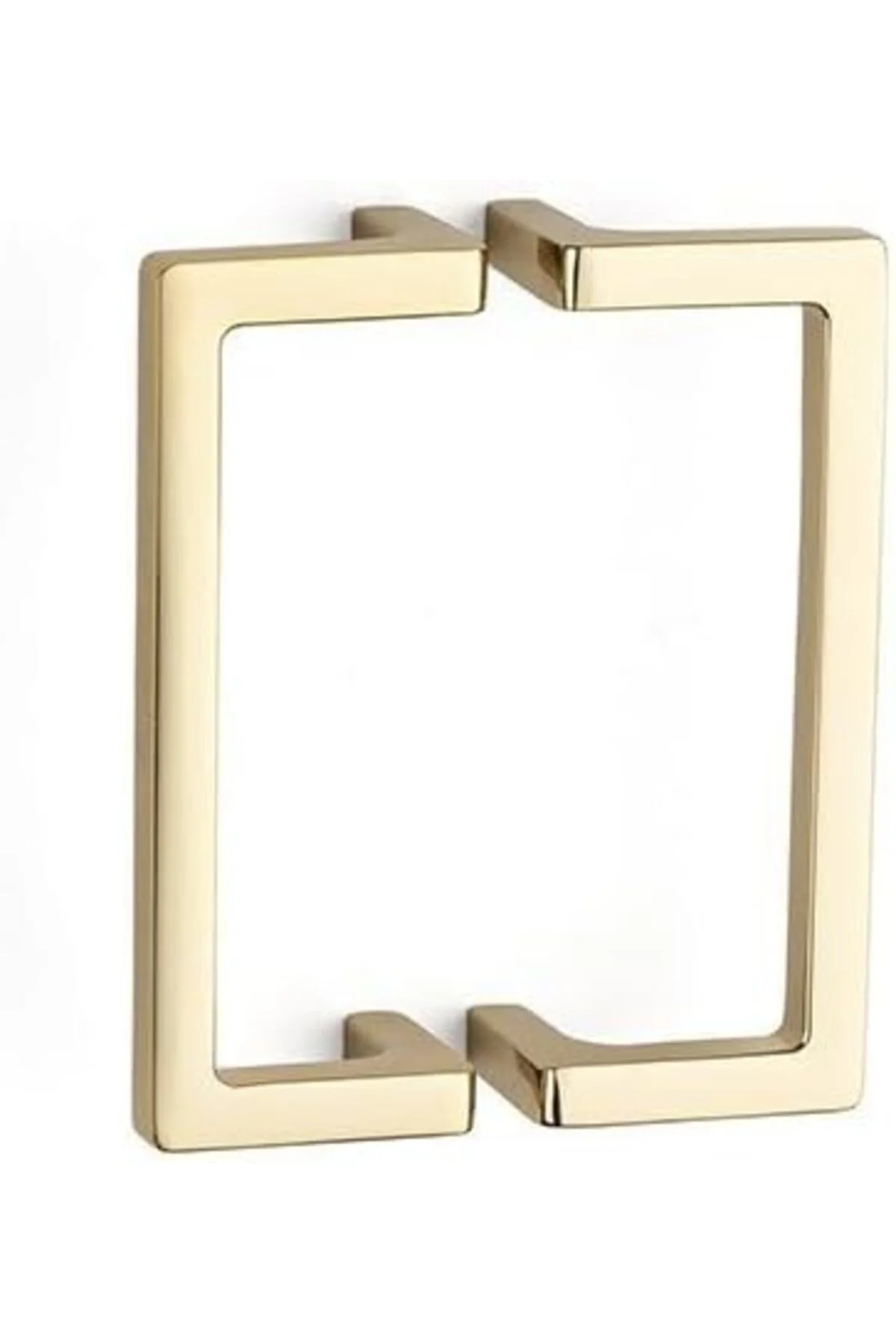 TTKTEKNOLOJİ 96 mm altın rengi Modern Kulp yarım tek adet KRK 395