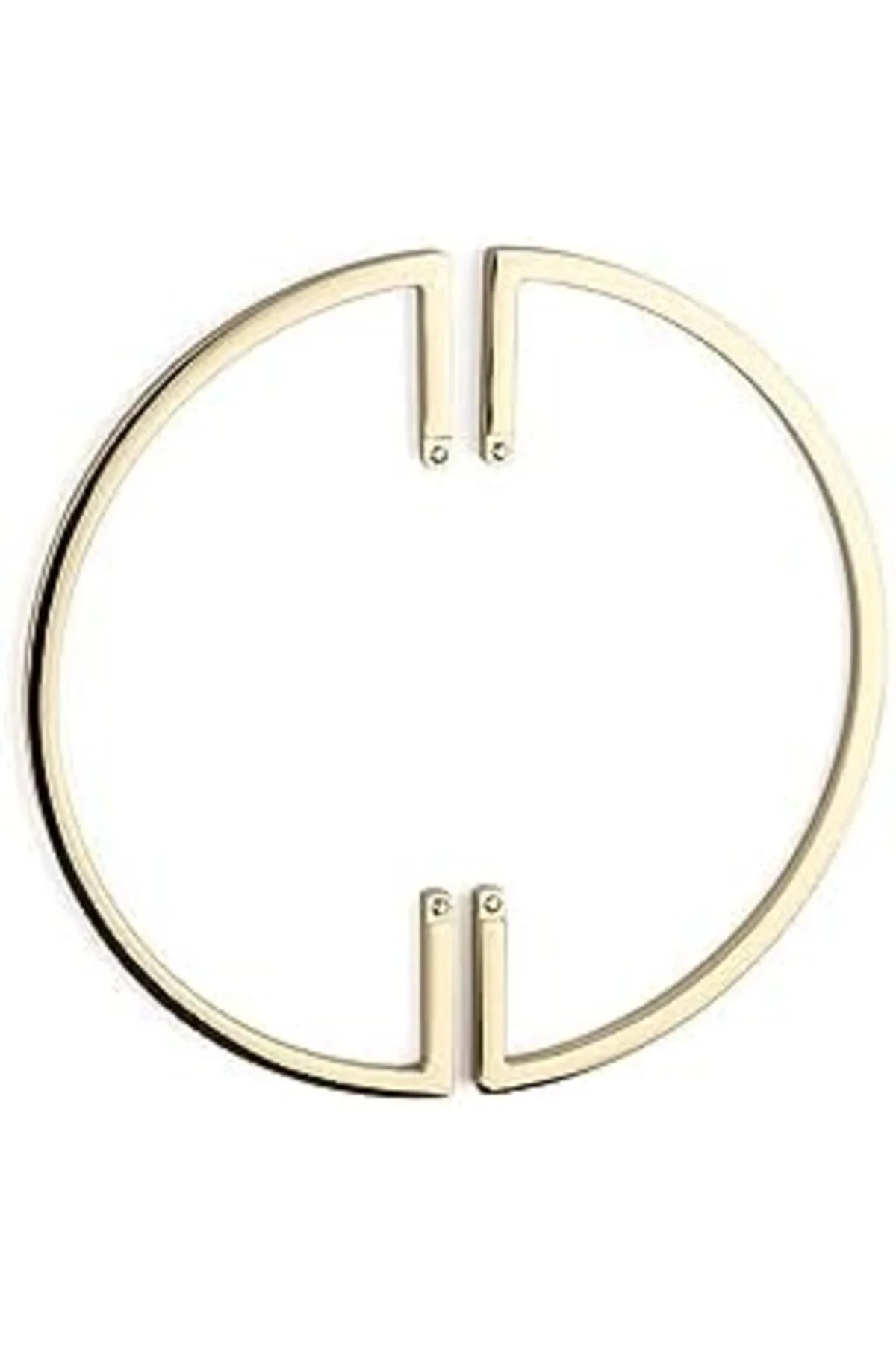 TTKTEKNOLOJİ 96 mm altın rengi Modern Kulp tek adet yarım KRK 395
