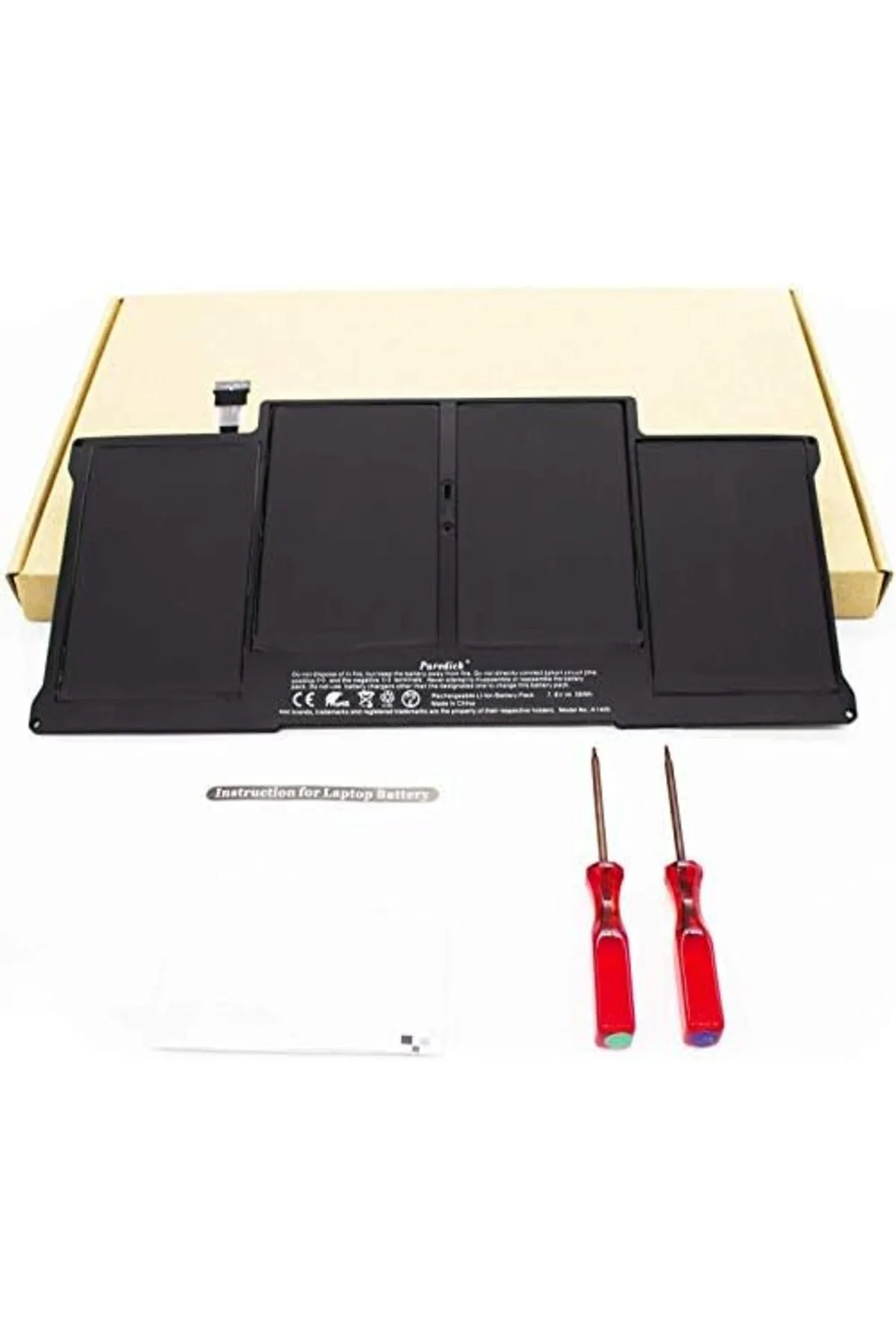 TTKTEKNOLOJİ A1405 A1466 MacBook Air 13 inç için yedek batarya, M