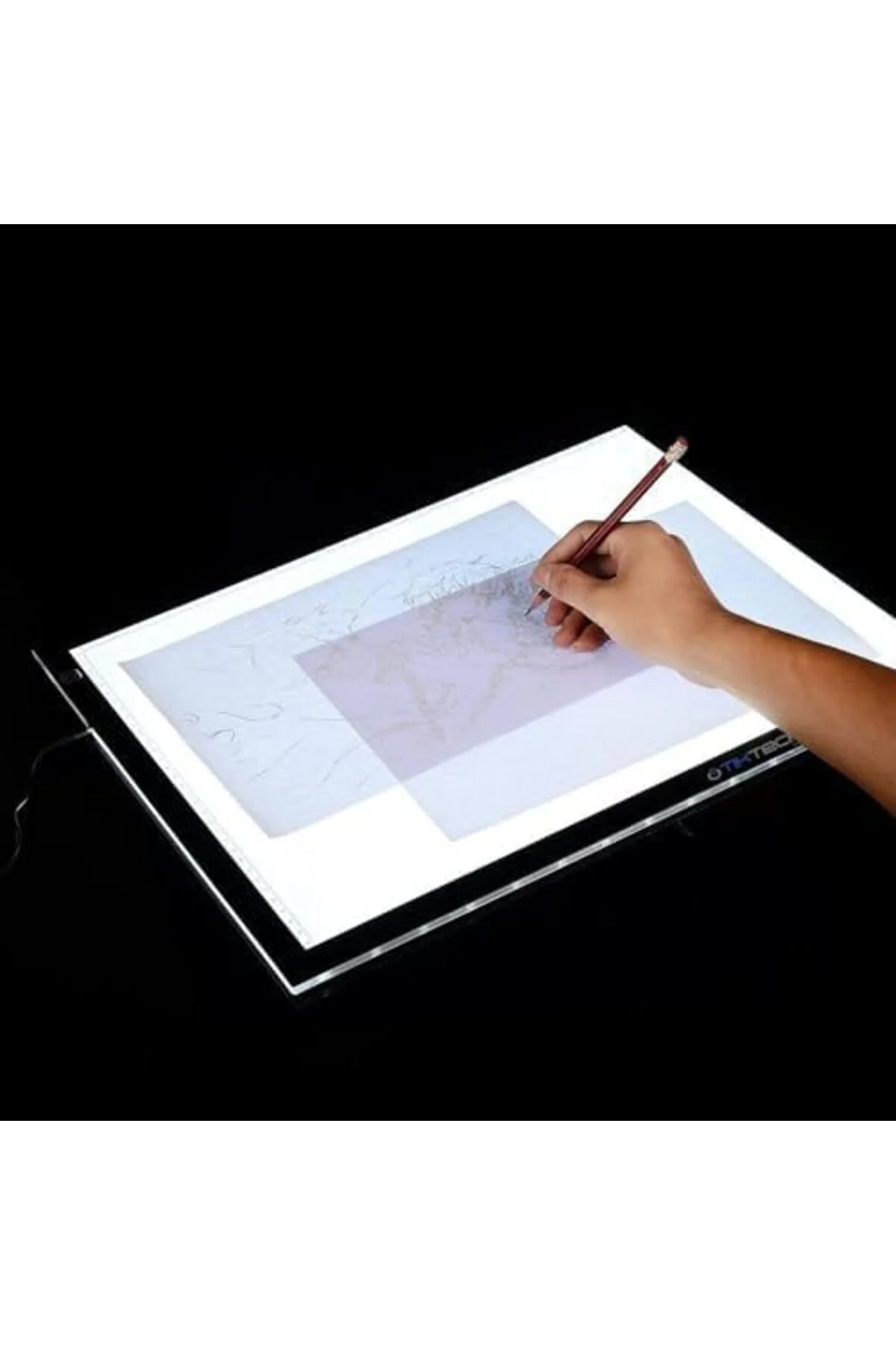TTKTEKNOLOJİ A4 Ultra-thin Portable LED Light Box Tracer USB Powe TTKTEKNOLOJİ A4 Ultra-thin Portable LED Light Box Tracer USB Powe