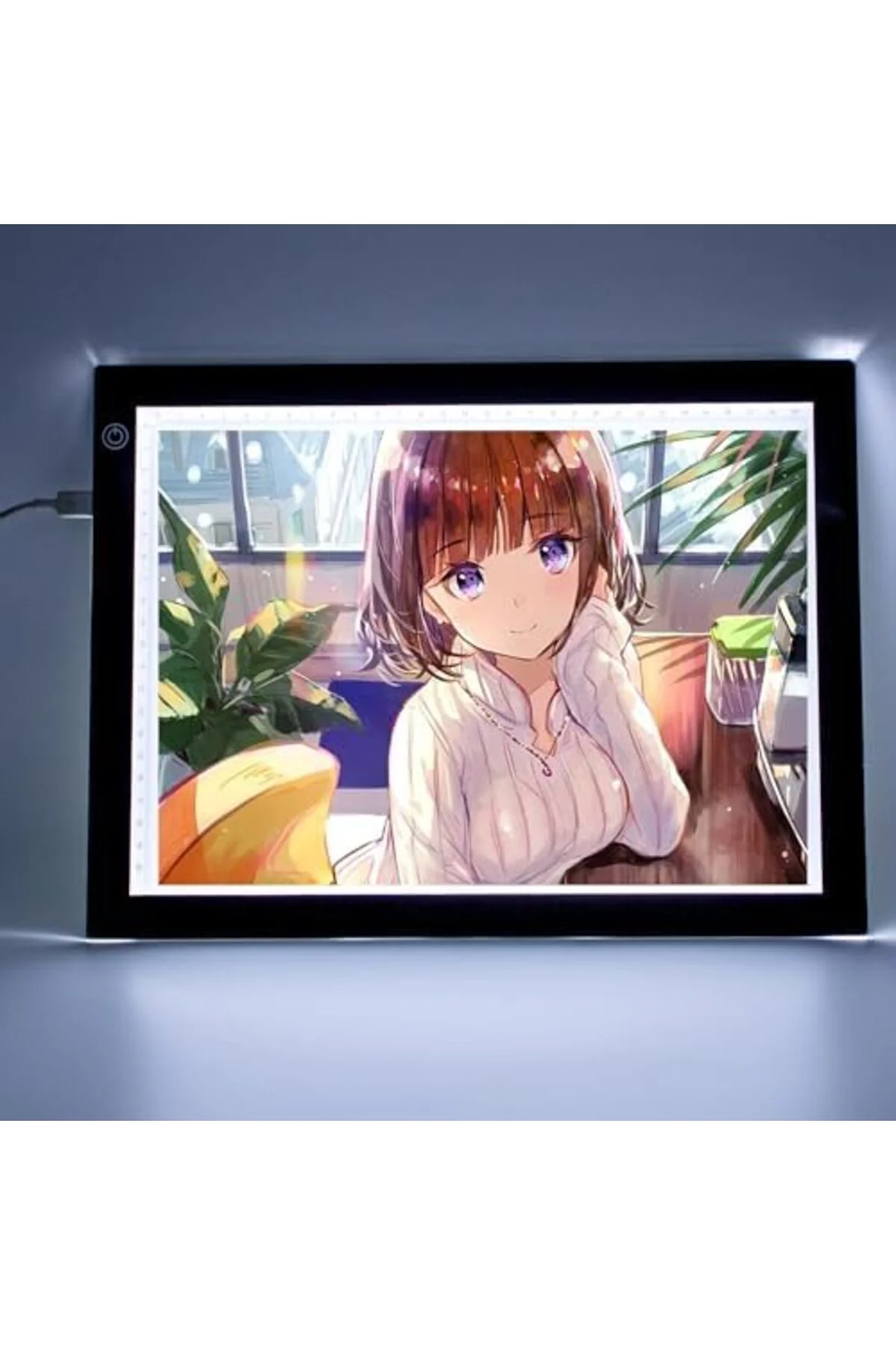 TTKTEKNOLOJİ A4 Ultra-thin Portable LED Light Box Tracer USB Powe TTKTEKNOLOJİ A4 Ultra-thin Portable LED Light Box Tracer USB Powe