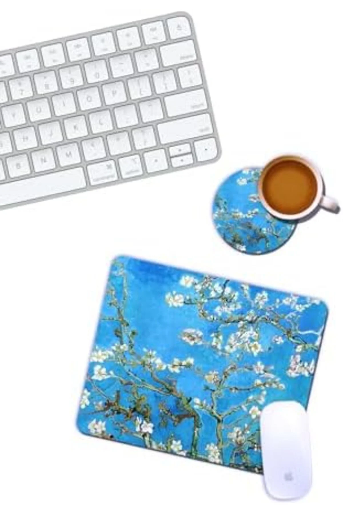TTKTEKNOLOJİ Ağacı Mouse Pad ve Bardak Altlığı Set TTKTEKNOLOJİ 3