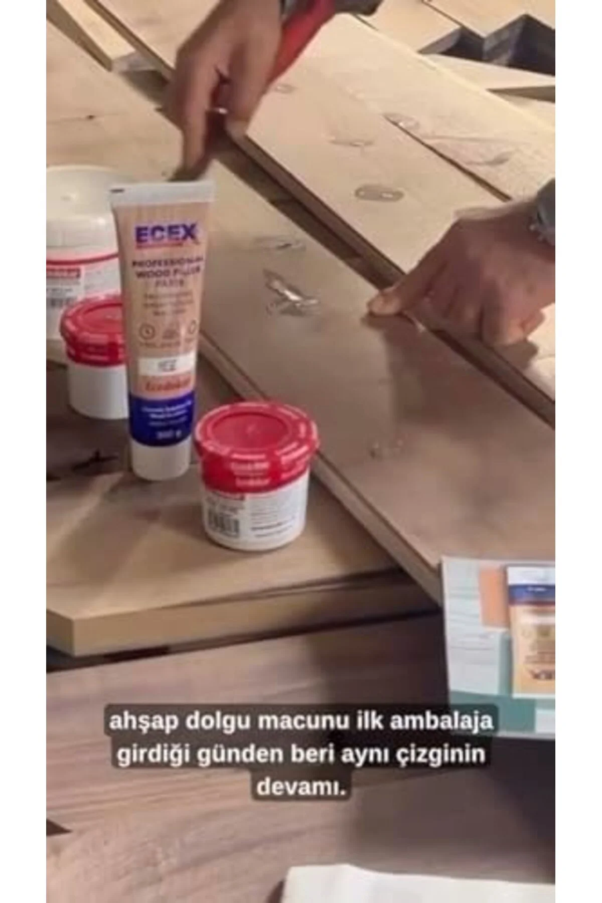 TTKTEKNOLOJİ Ahşap Dolgu ve Tamir Macunu 200 gr Tüp Çam KRK 39551