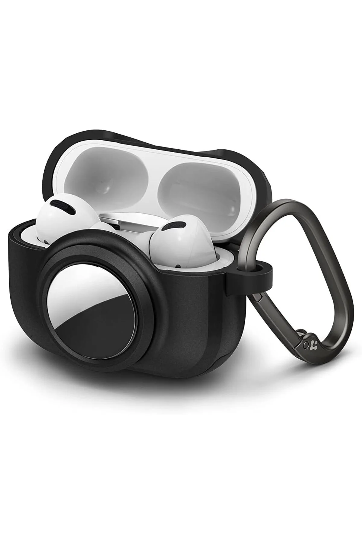 TTKTEKNOLOJİ AirPods Pro (1.nesil) / AirTag ile Uyumlu Kılıf Tag 