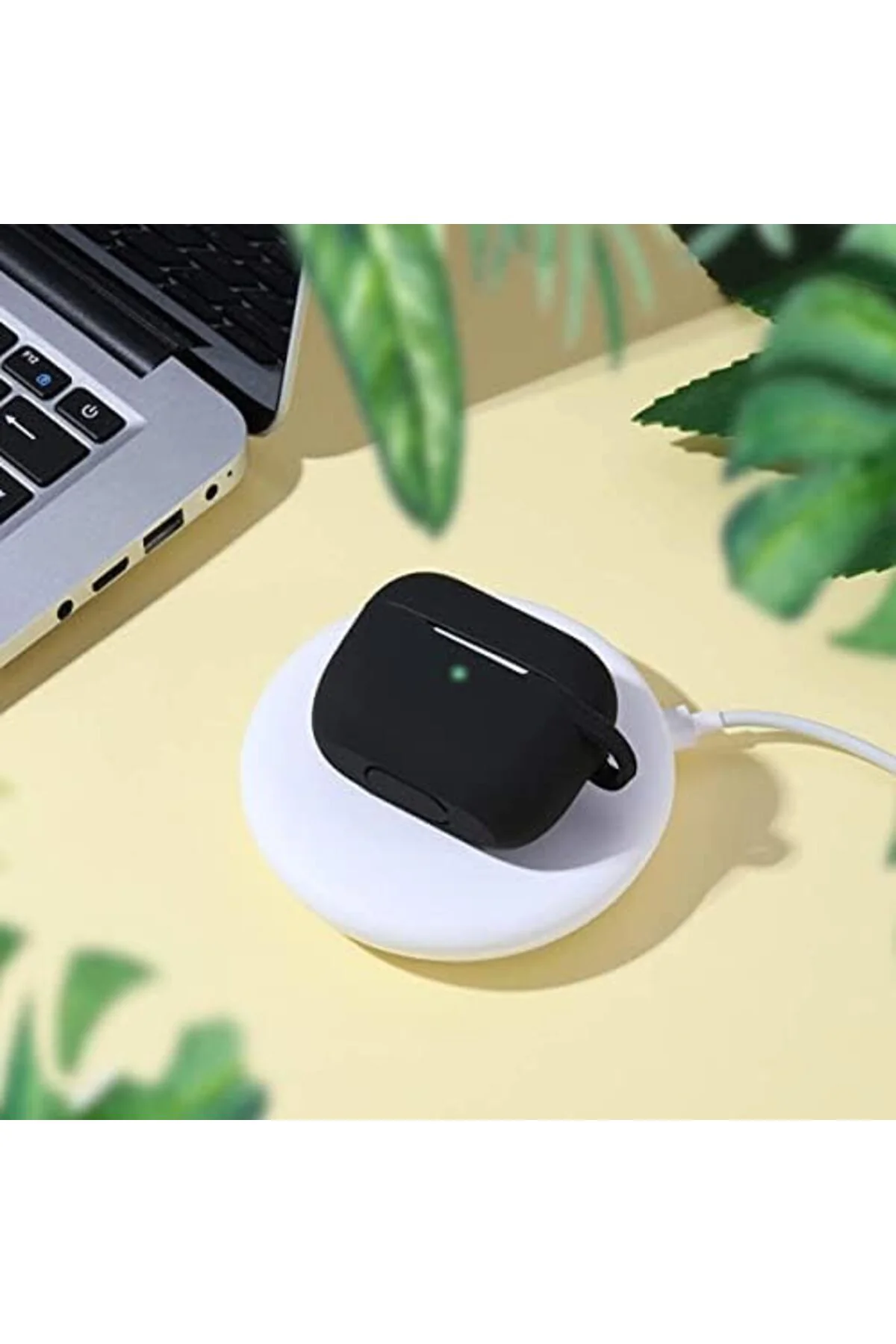 TTKTEKNOLOJİ AirPods Pro 1.Nesil ile Uyumlu Kılıf, Tam Koruyuculu