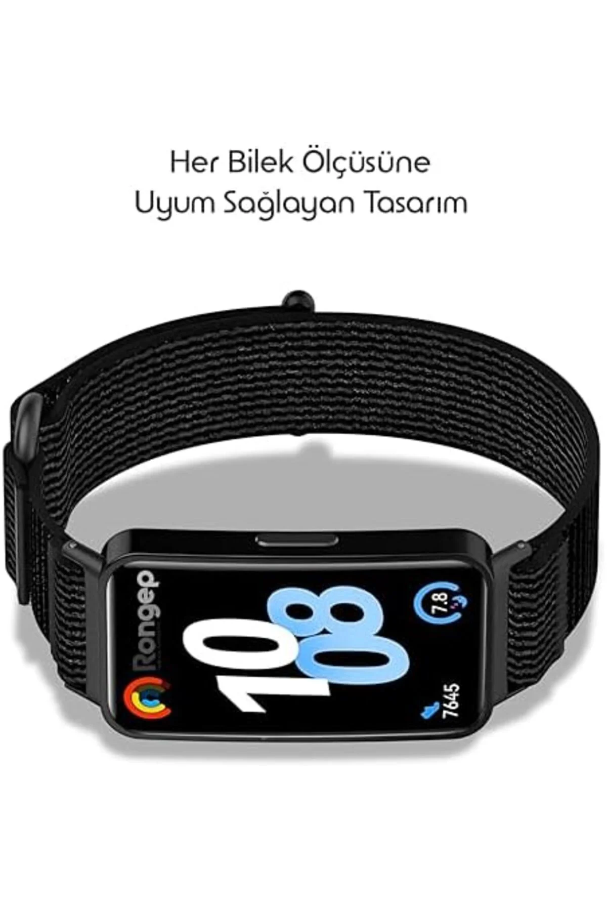 TTKTEKNOLOJİ Akıllı Saatler ile Uyumlu Hook Loop Kumaş Kordonlar 