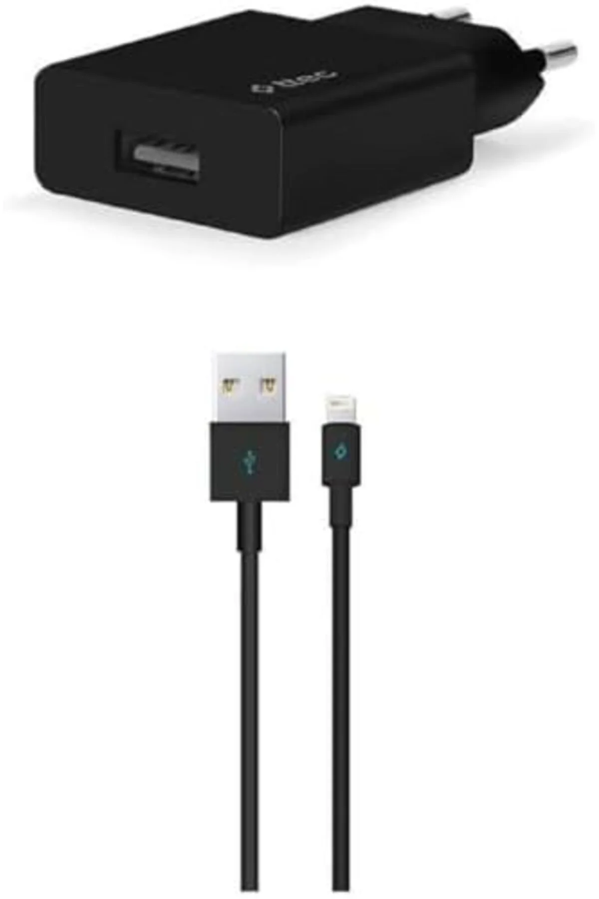 TTKTEKNOLOJİ AkıllıŞarjCihazı Seyahat Şarj Aleti 2.1A + Lightning