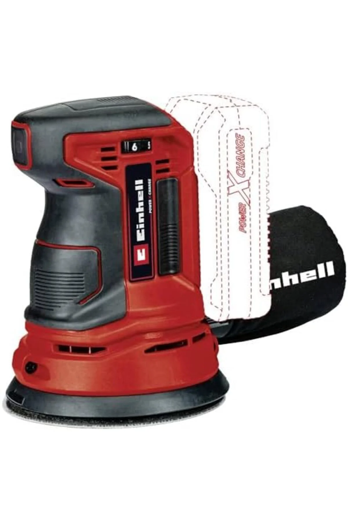 TTKTEKNOLOJİ Akülü Eksantrik Zımpara TE-RS 18 Li-Solo Power X- (L