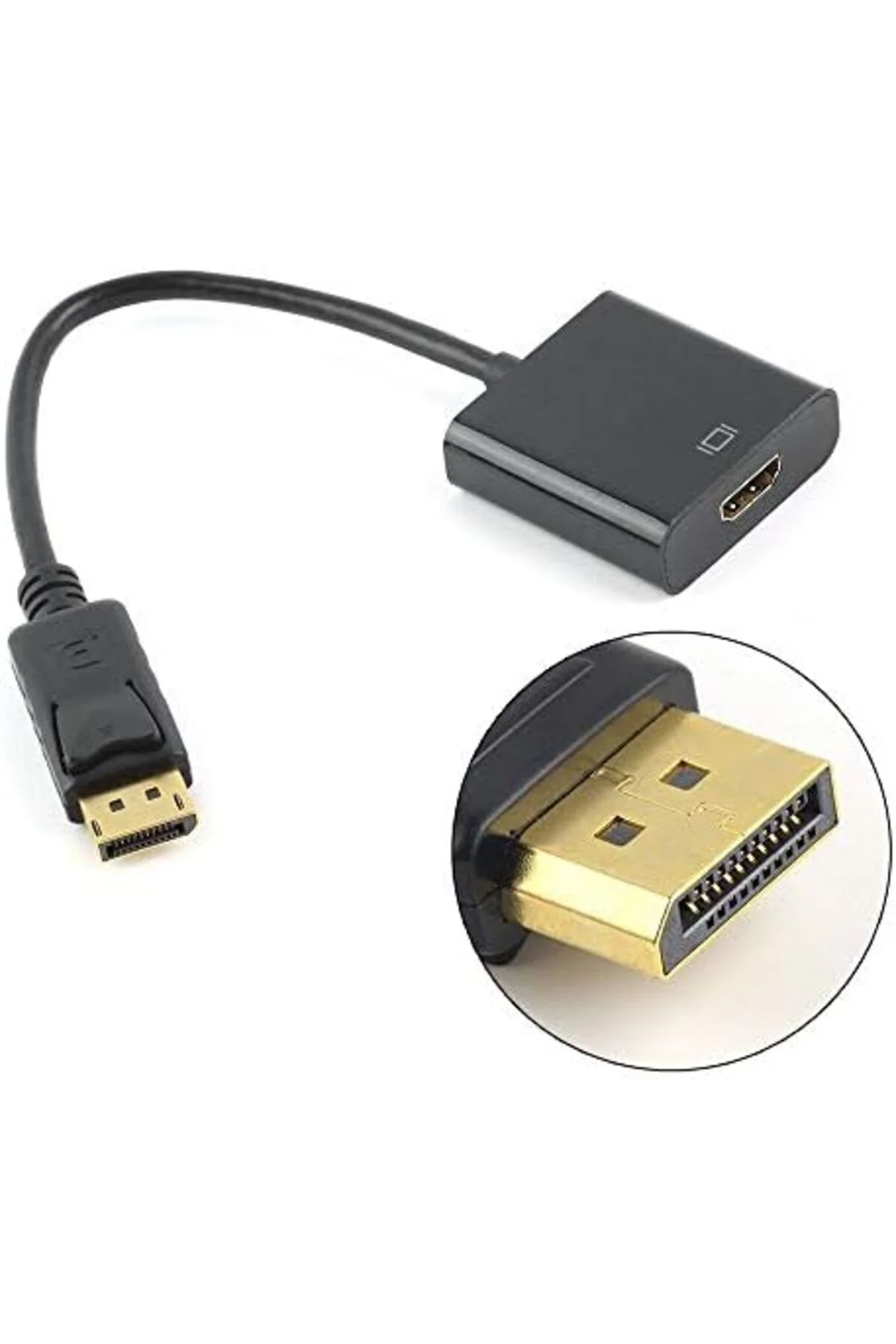 TTKTEKNOLOJİ Al-4556 Displayport to HDMI Dönüştürücü Adaptor TTKT