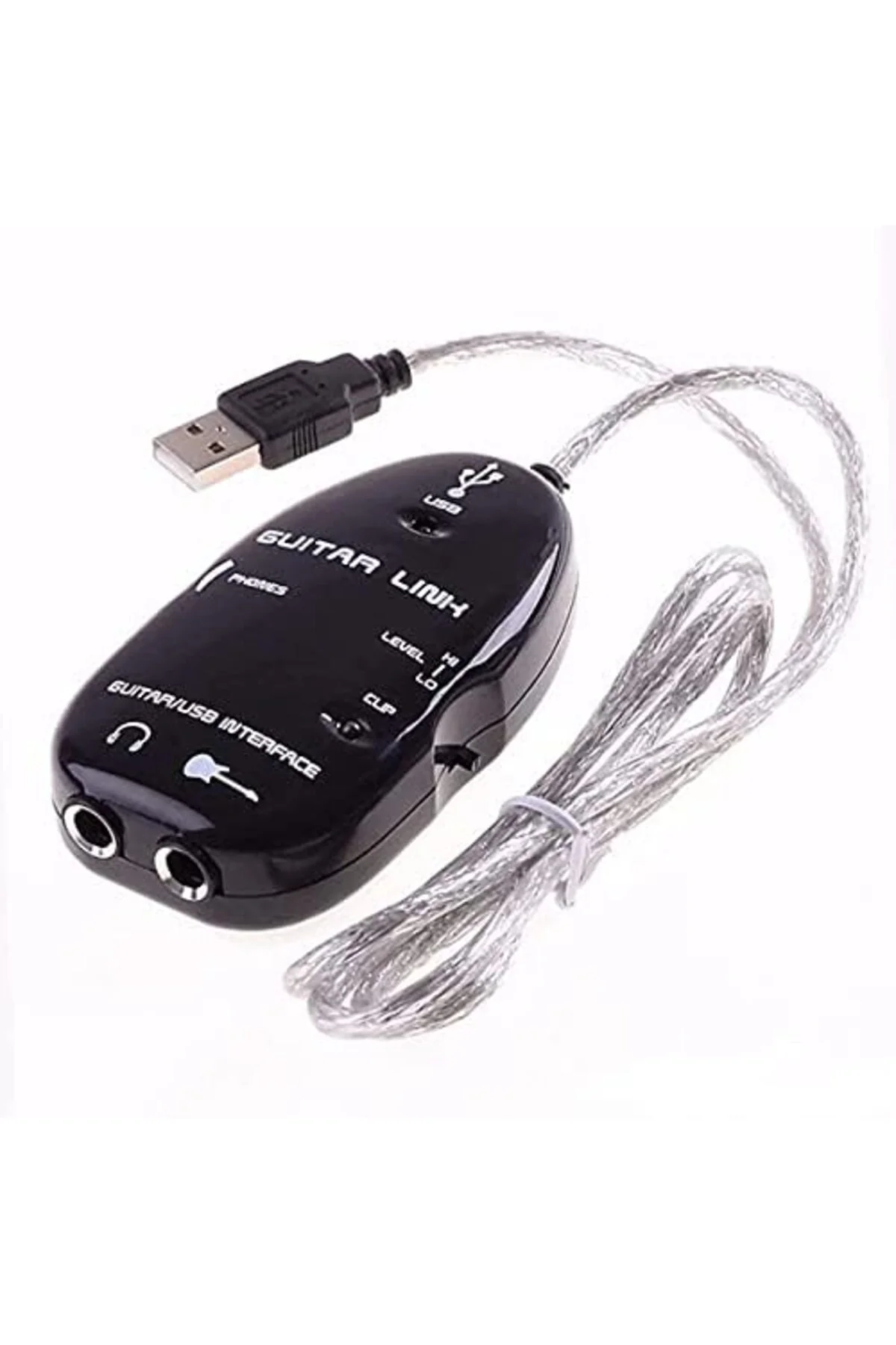 TTKTEKNOLOJİ Al-4672 USB Gitar Guitar Link Kablosu Çevirici Dönüş