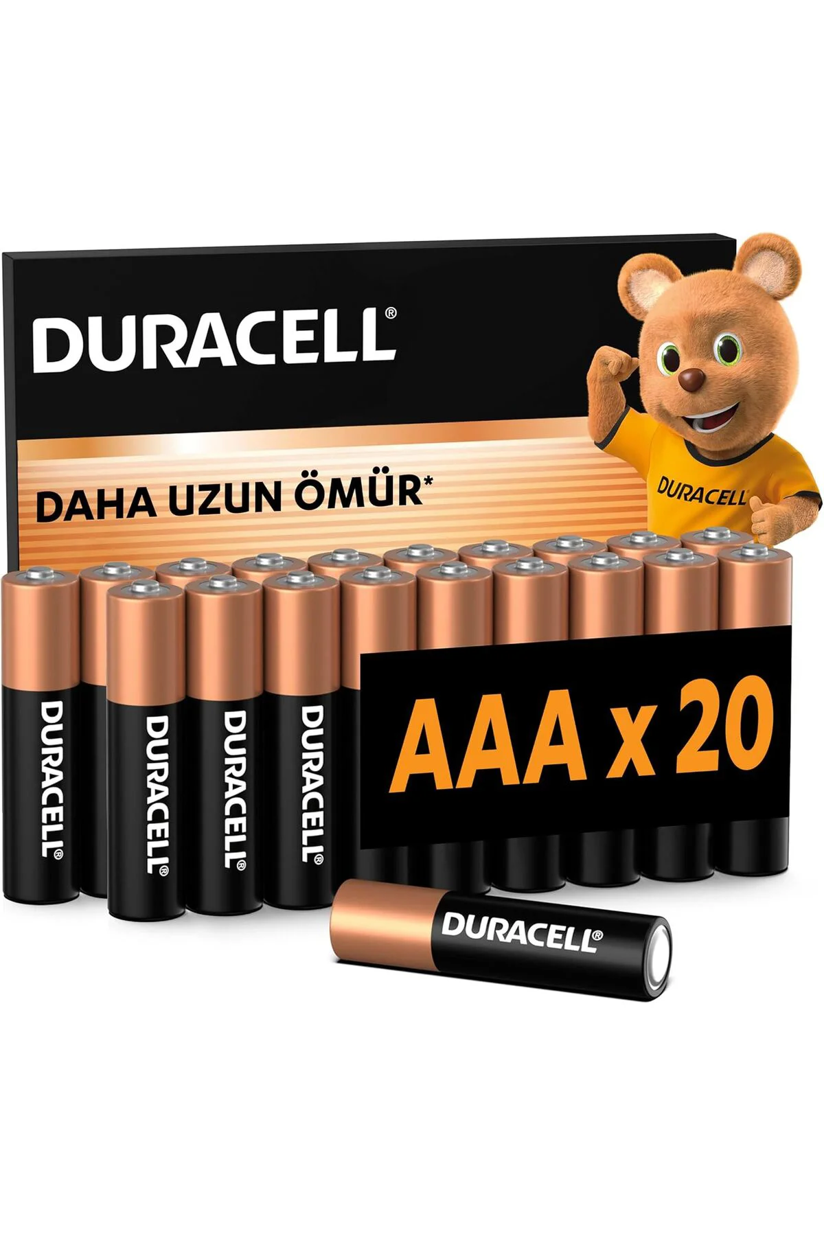 TTKTEKNOLOJİ Alkalin Aaa Ince Kalem Piller, 20 Li Paket TTKTEKNOL