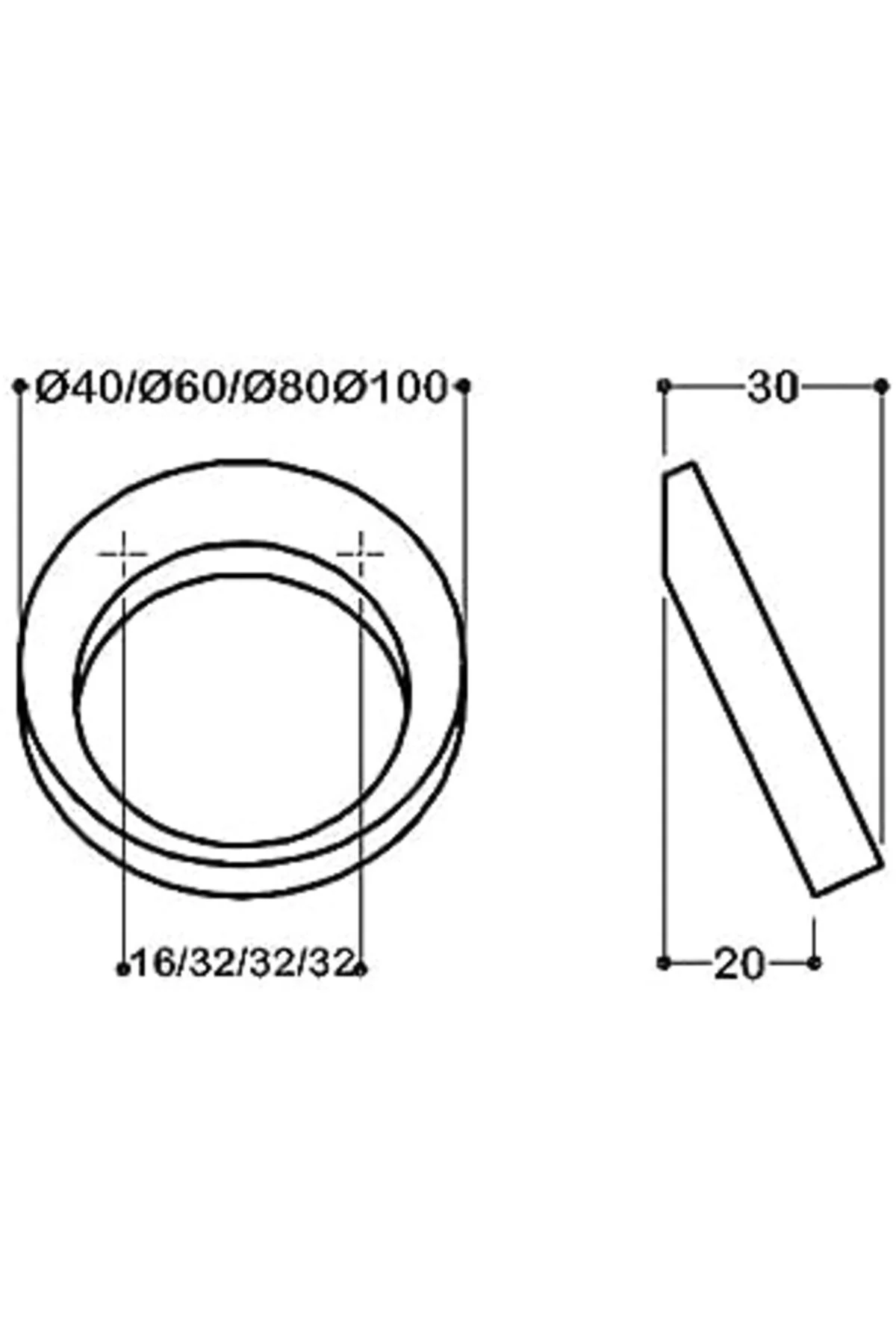 TTKTEKNOLOJİ altın rengi 60 mm Modern Kulp KRK 395519