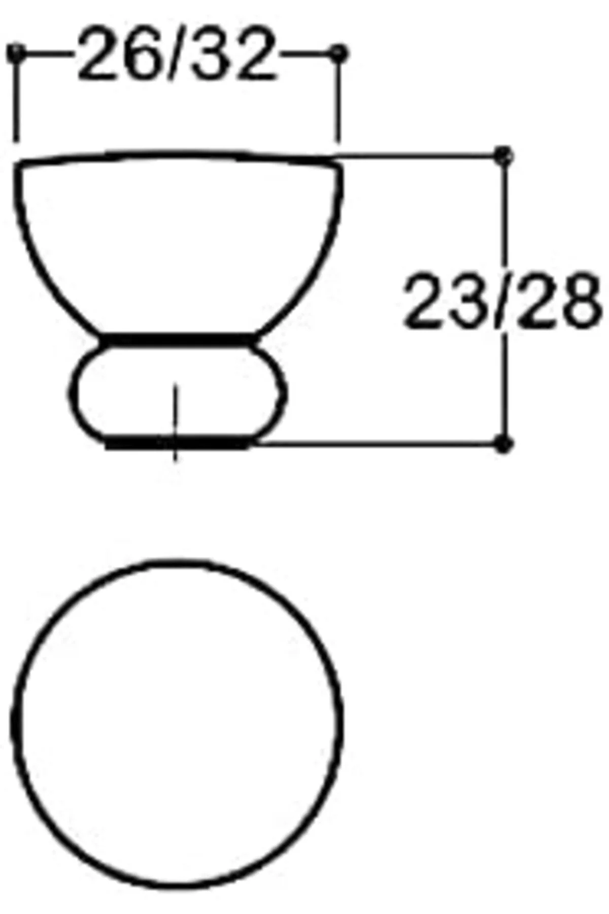 TTKTEKNOLOJİ altın rengi 32 mm tek delikli Kulp KRK 395519