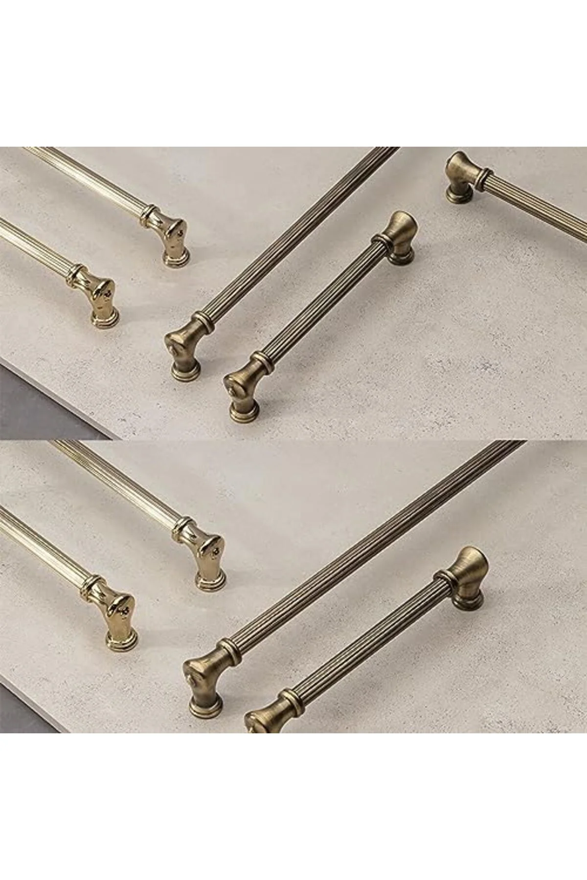 TTKTEKNOLOJİ altın rengi 160 mm Klasik Kulp KRK 395519