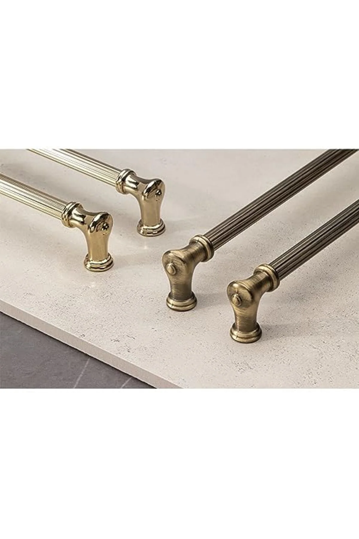 TTKTEKNOLOJİ altın rengi 256 mm Klasik Kulp KRK 395519
