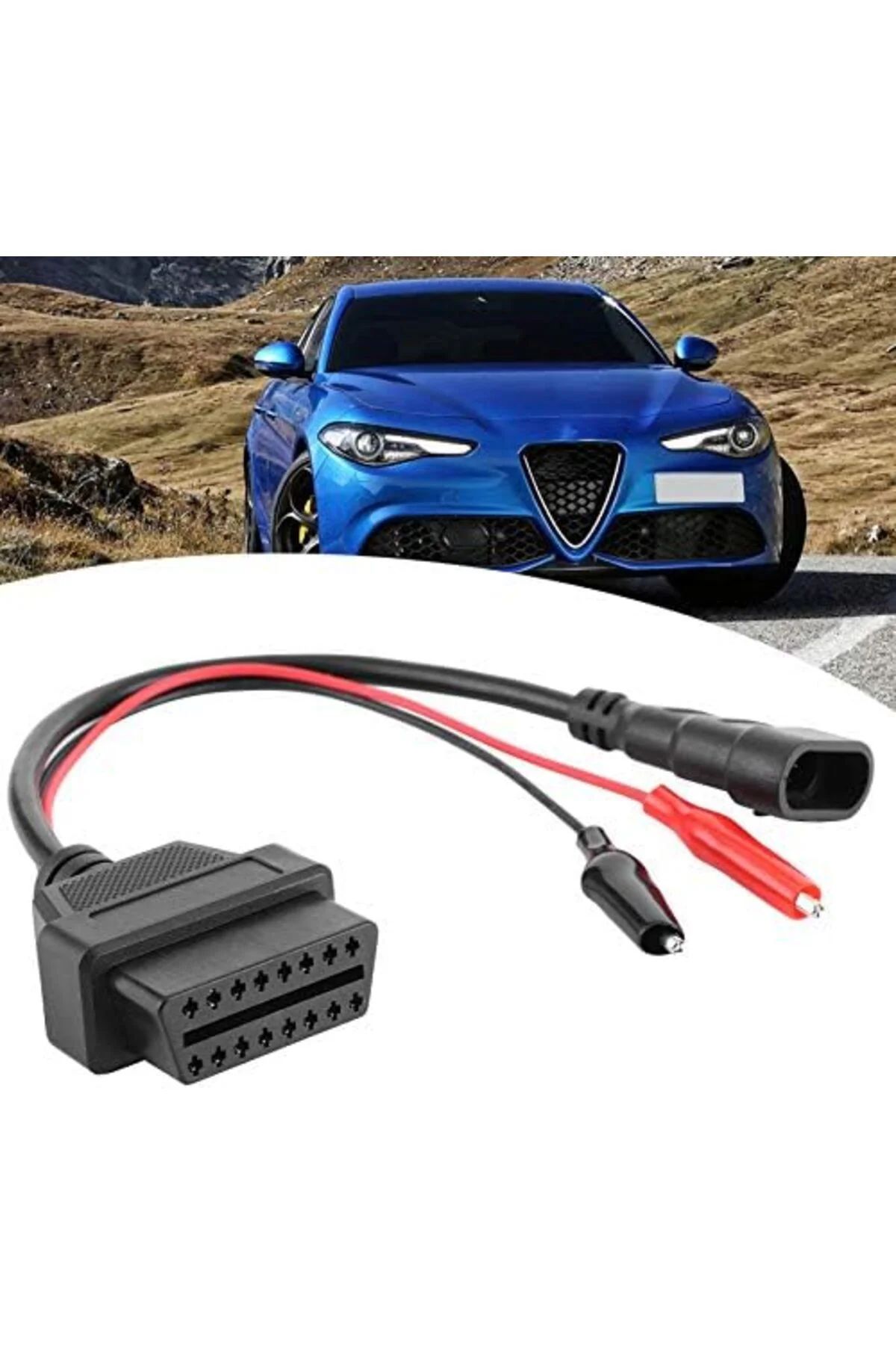 TTKTEKNOLOJİ Aramox Teşhis Adaptör Kablosu, 3Pin - OBD2 16Pin Pla